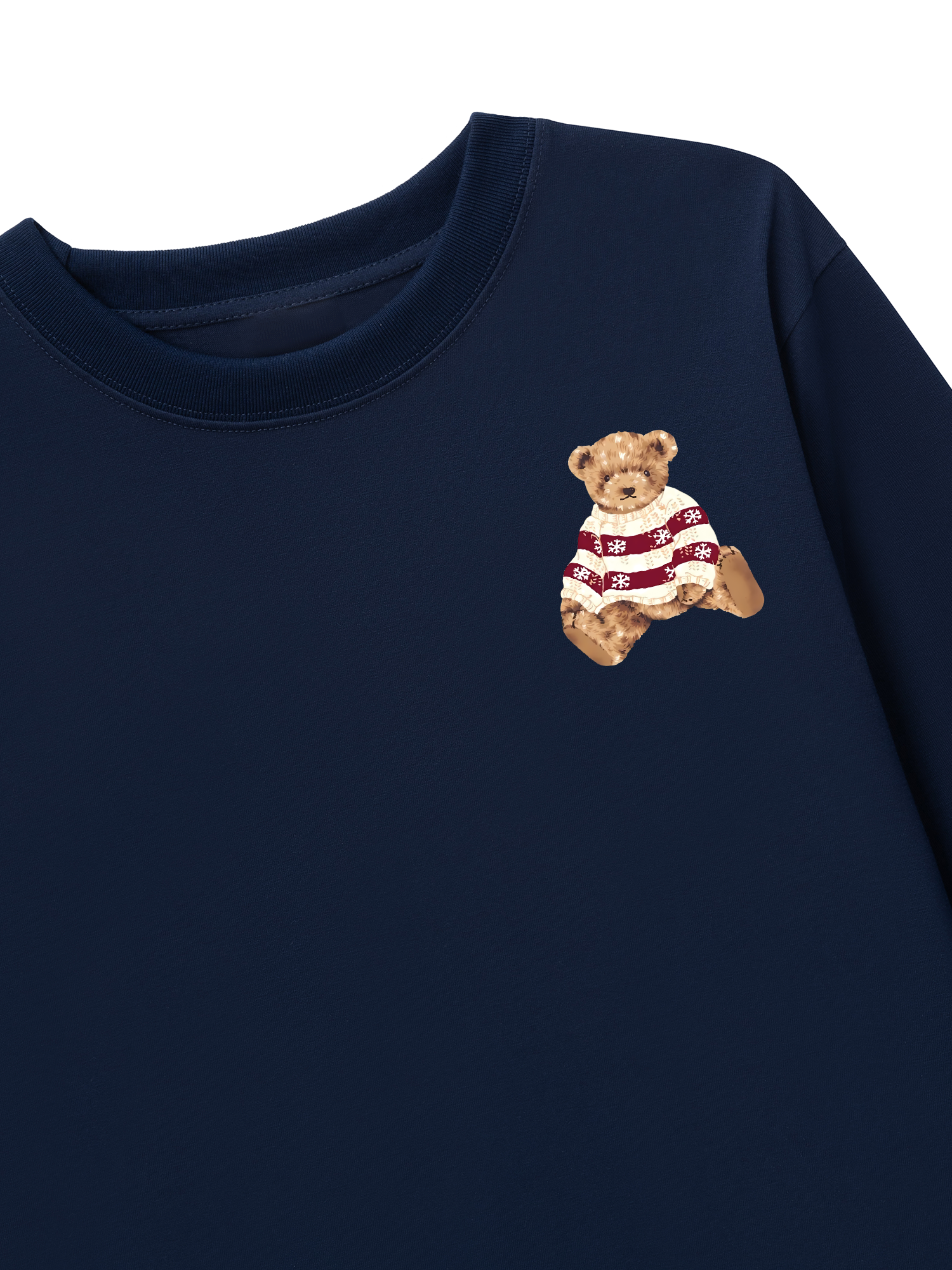 Áo Thun Dài Tay Christmas Vibes Teddy