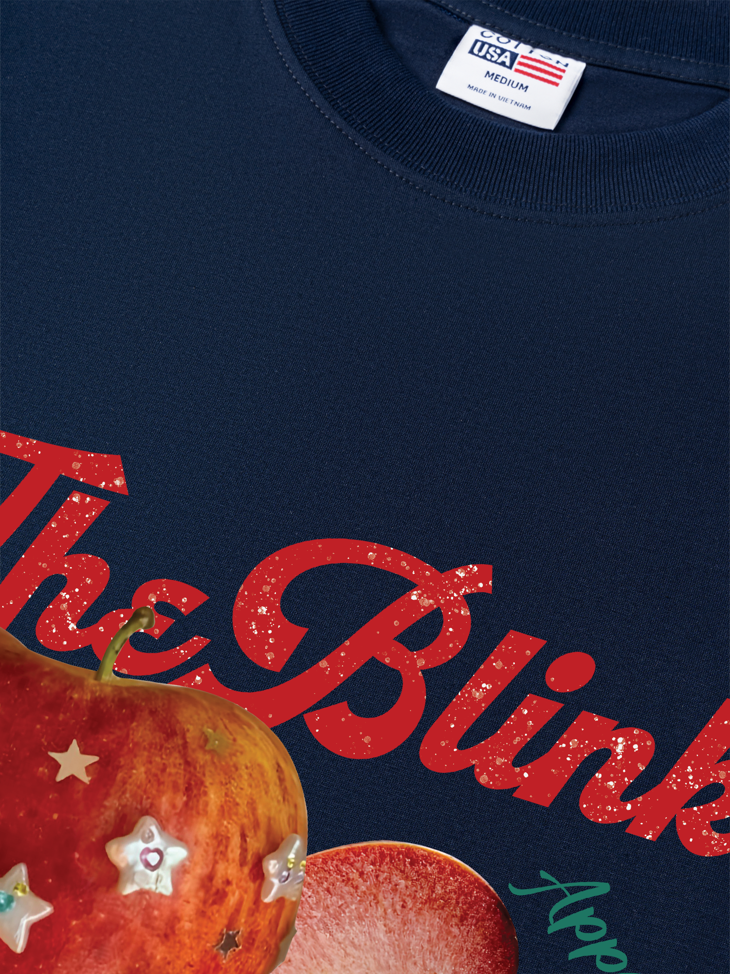 Áo Thun Relaxed Fit Bling The Blink Aplle