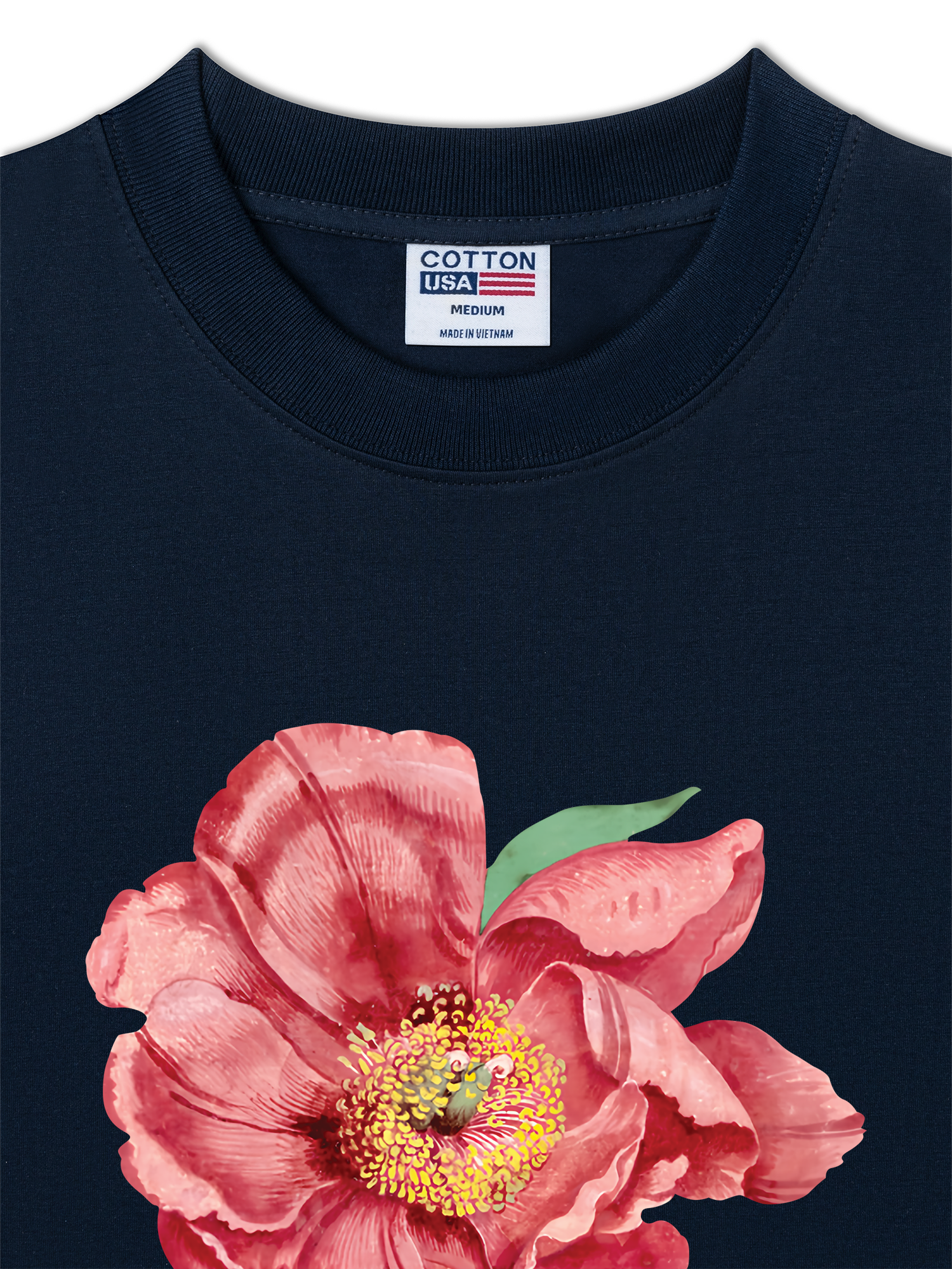 Áo Thun Relaxed Fit Tropical Bloom Like a Peony