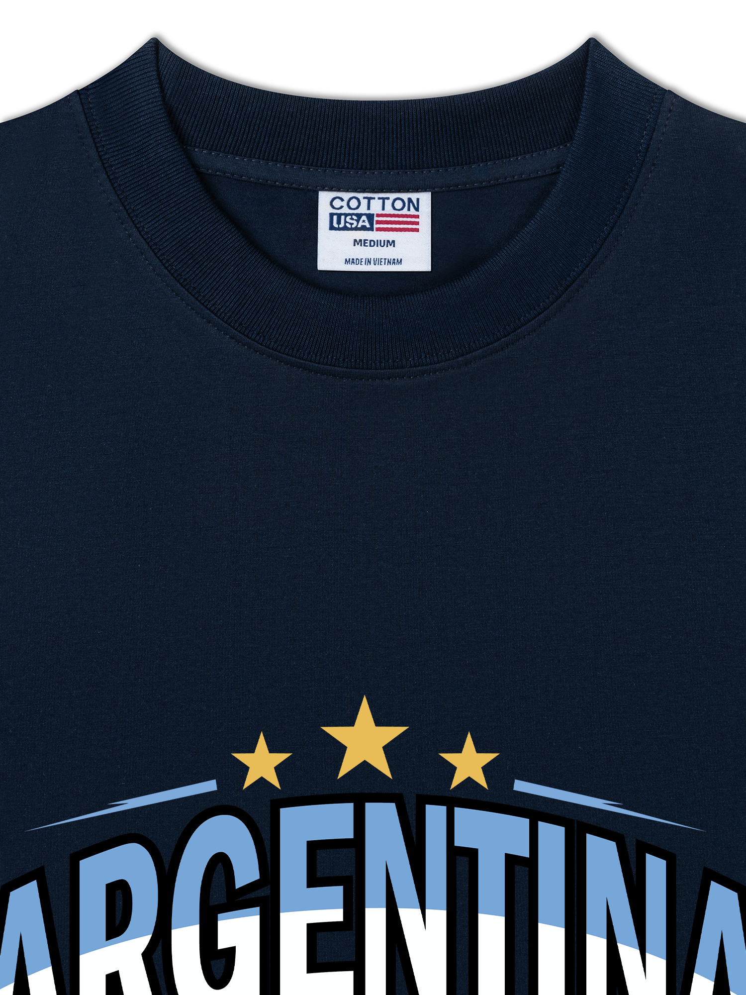 Áo Thun Relaxed Fit Soccer World Cup Argentina Ready