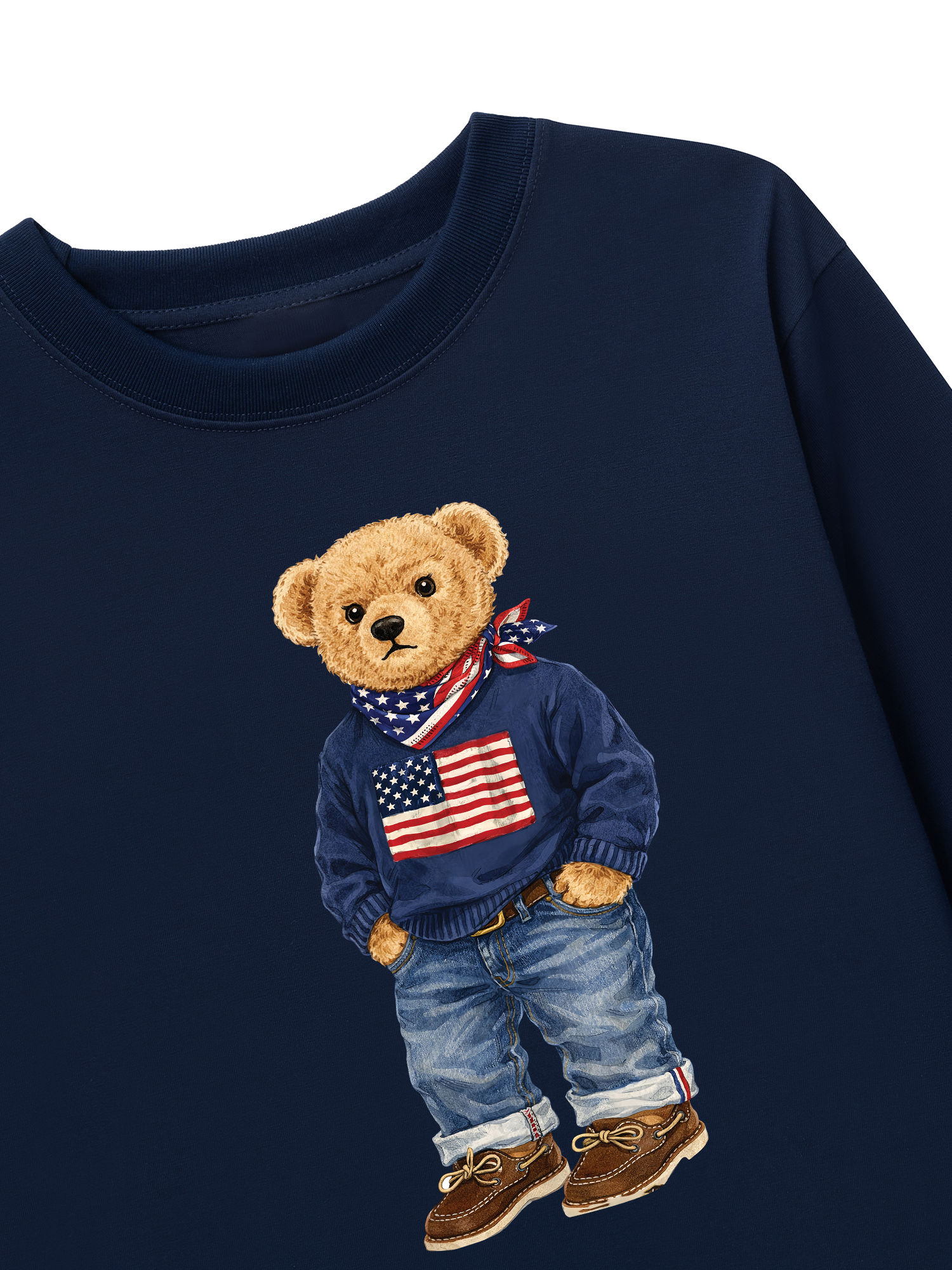 Áo Thun Dài Tay America Boy