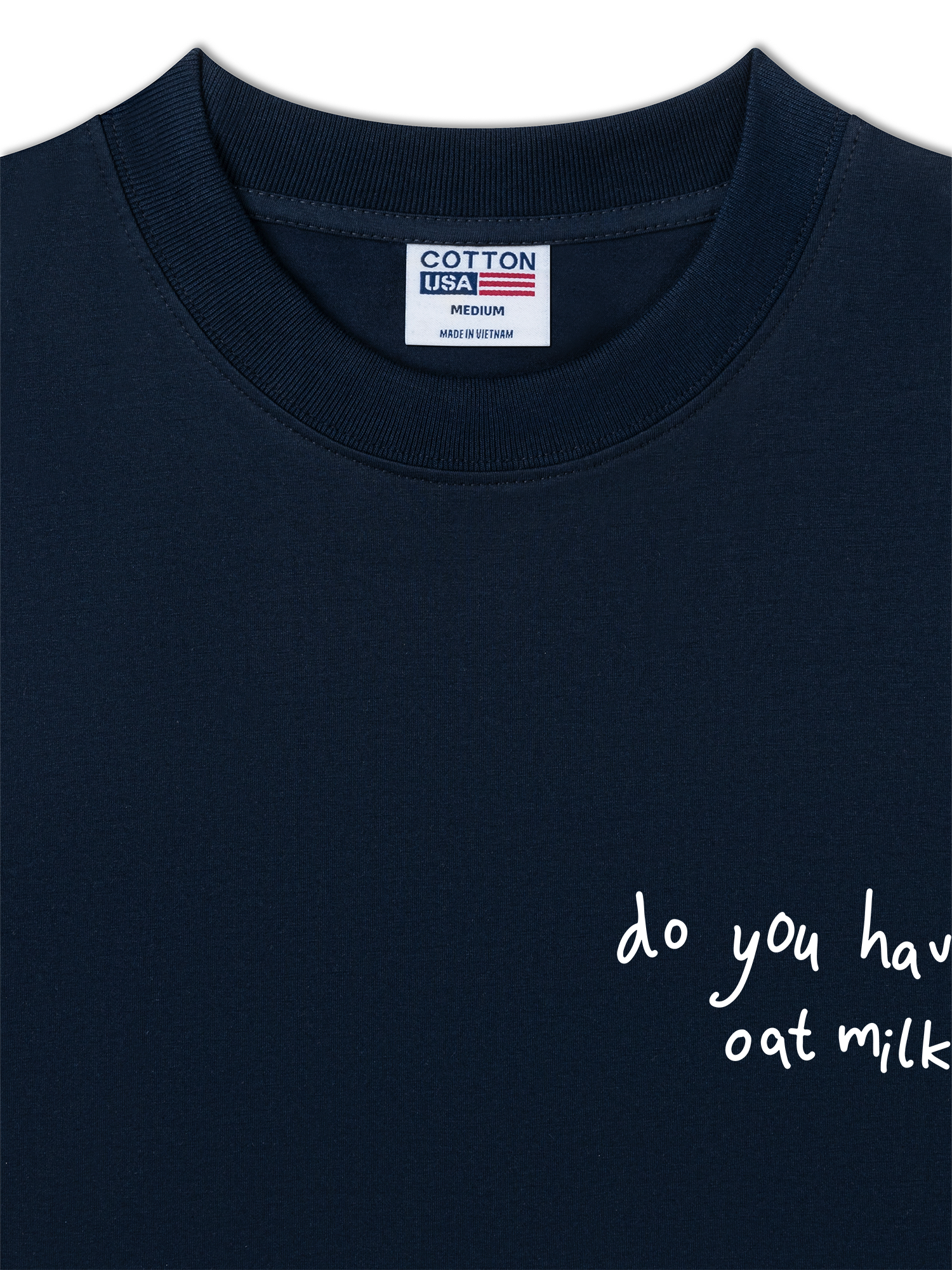 Áo Thun Relaxed Fit Daily Cup Do You Have Oat Milk