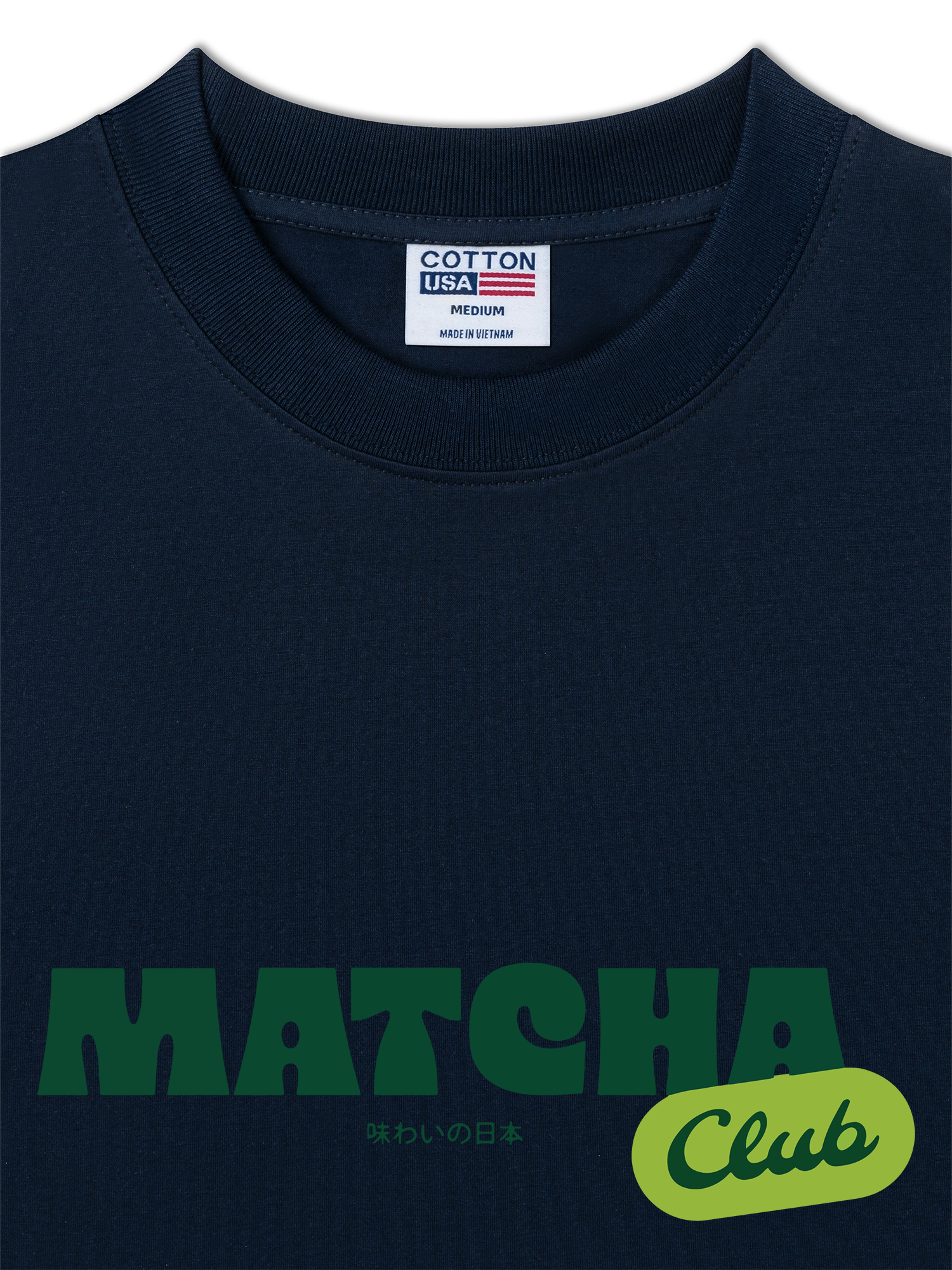 Áo Thun Relaxed Fit Daily Cup Matcha Club