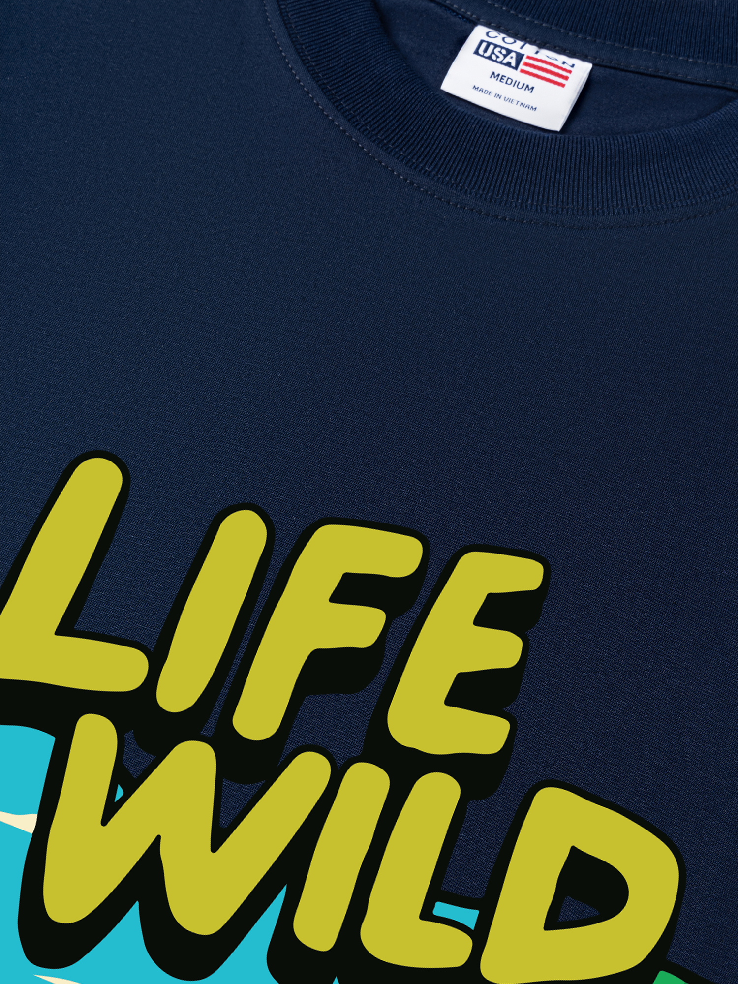 Áo Thun Relaxed Fit Adventure Life Wild