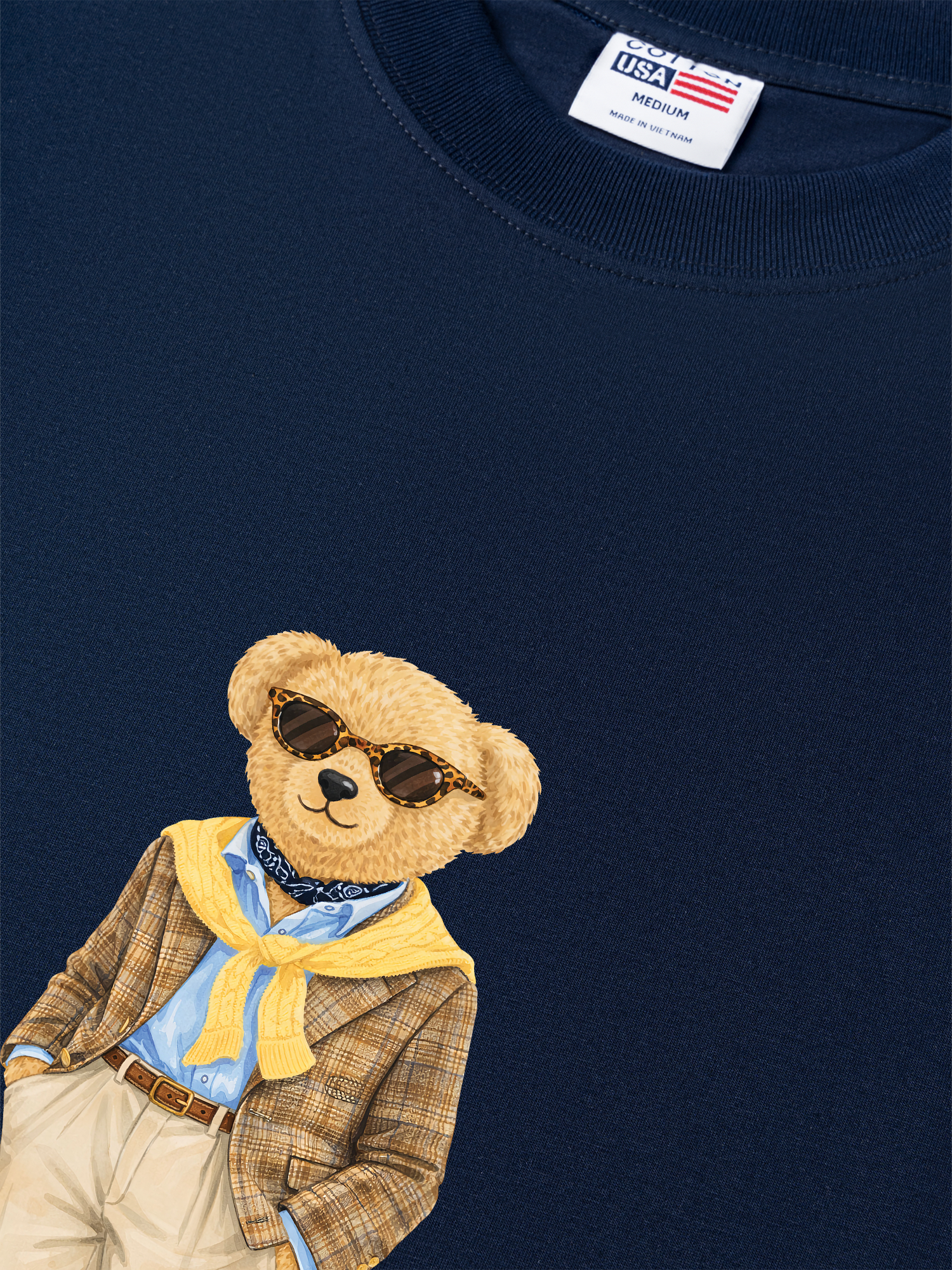 Áo Thun Relaxed Fit Gentle Bear