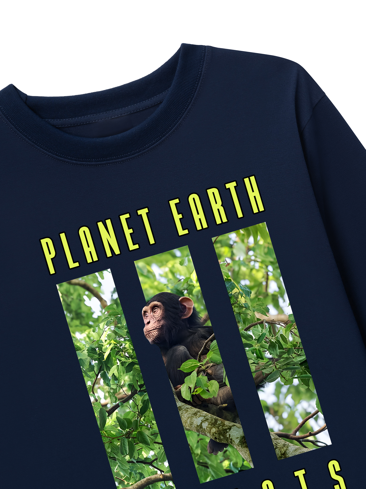 Áo Thun Dài Tay Wild Life Planet Earth Forests