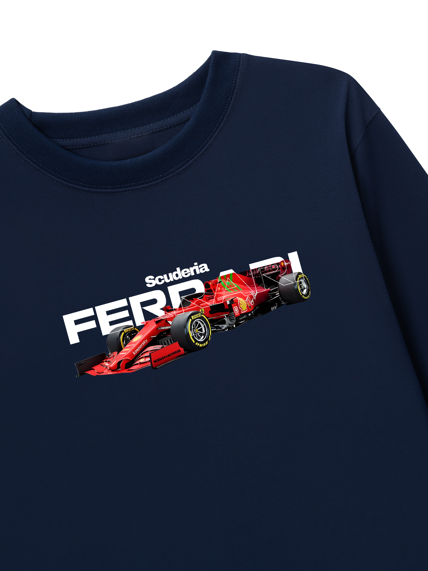 Áo Thun Dài Tay Ferrari The Pracing Horse