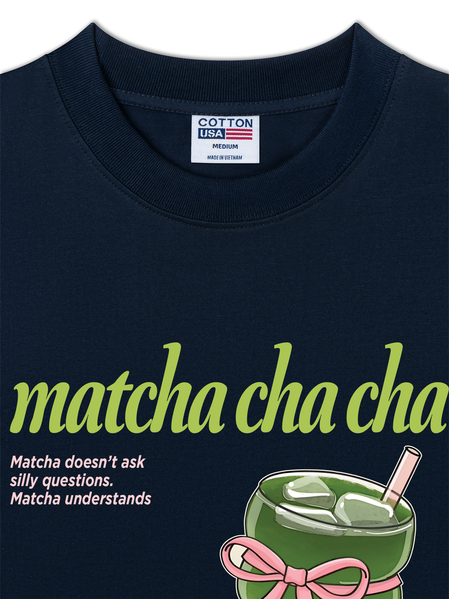 Áo Thun Relaxed Fit Daily Cup Matcha Understand