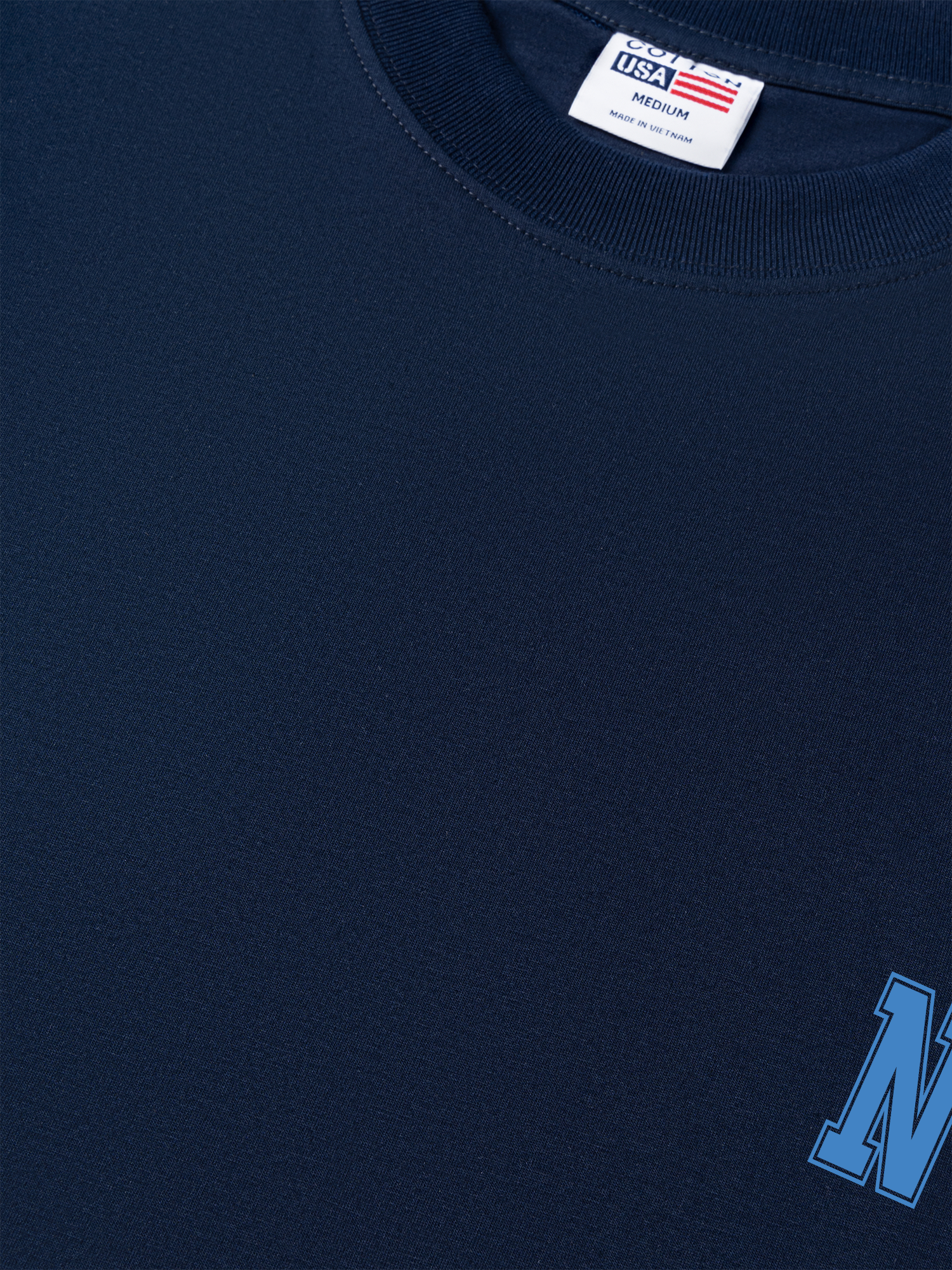 Áo Thun Relaxed Fit Baseball Blue NY