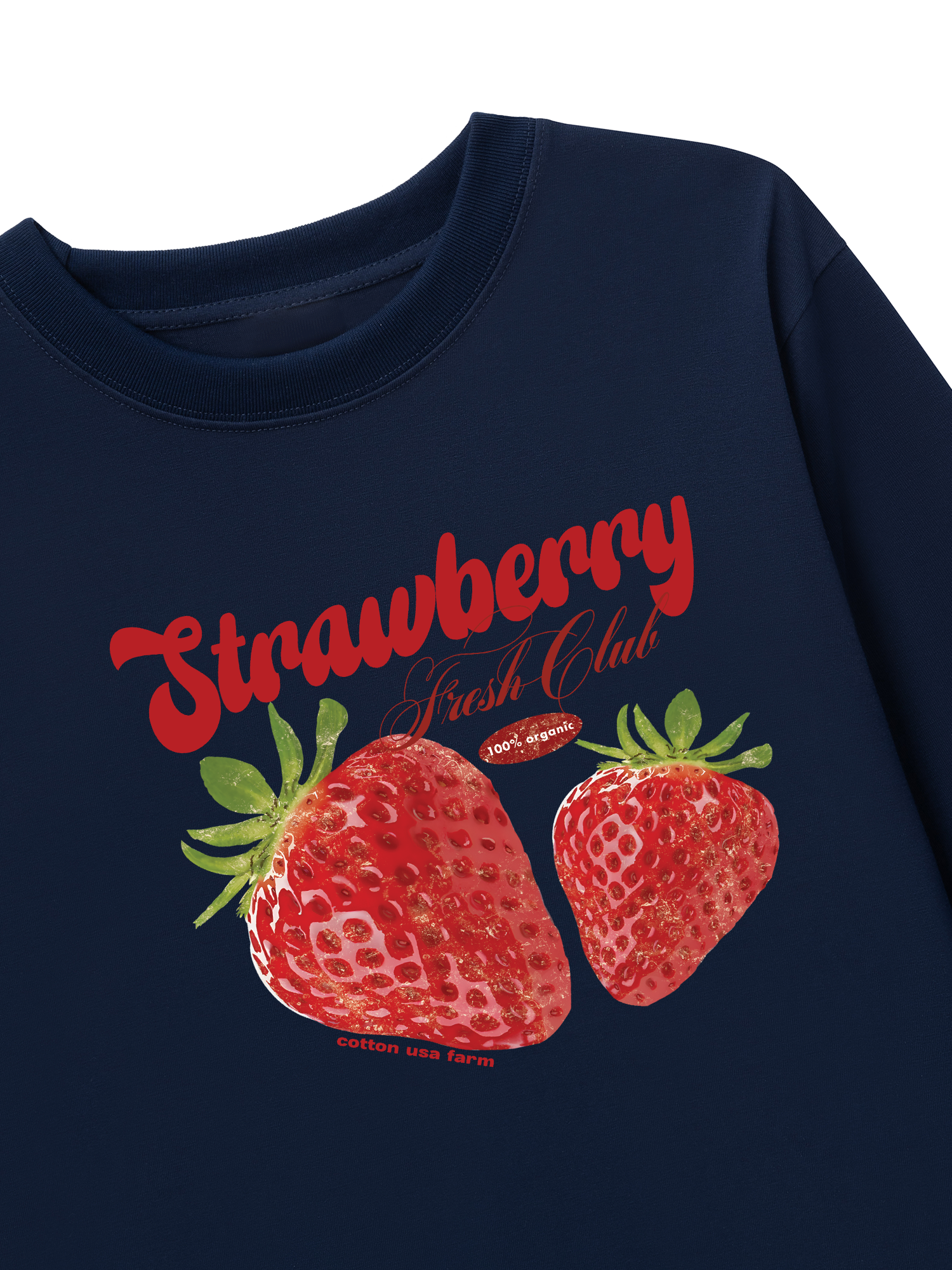 Áo Thun Dài Tay Tropical Strawberry Fresh Club