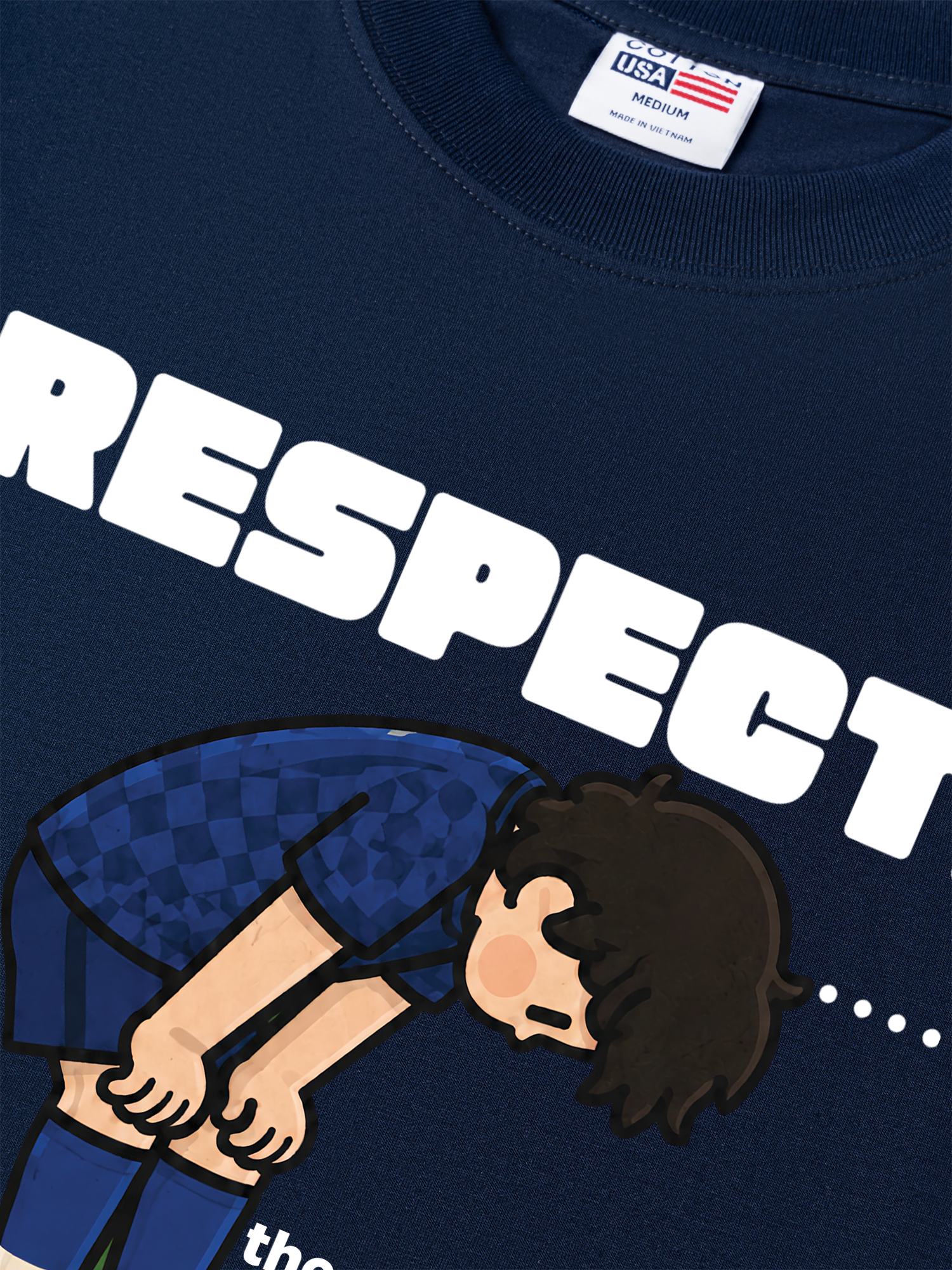 Áo Thun Relaxed Fit Soccer Respect