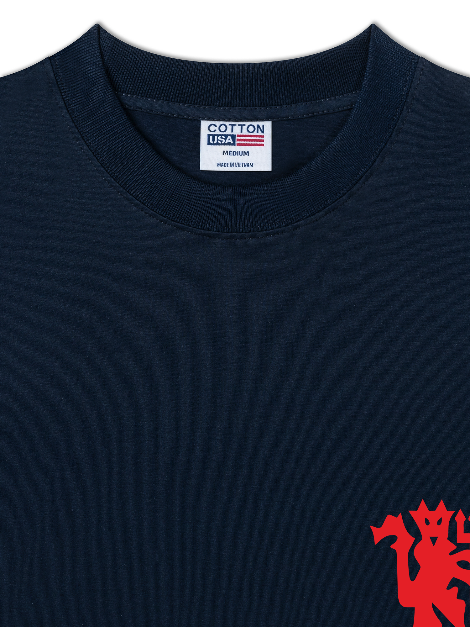 Áo Thun Relaxed Fit Soccer Manchester is Red