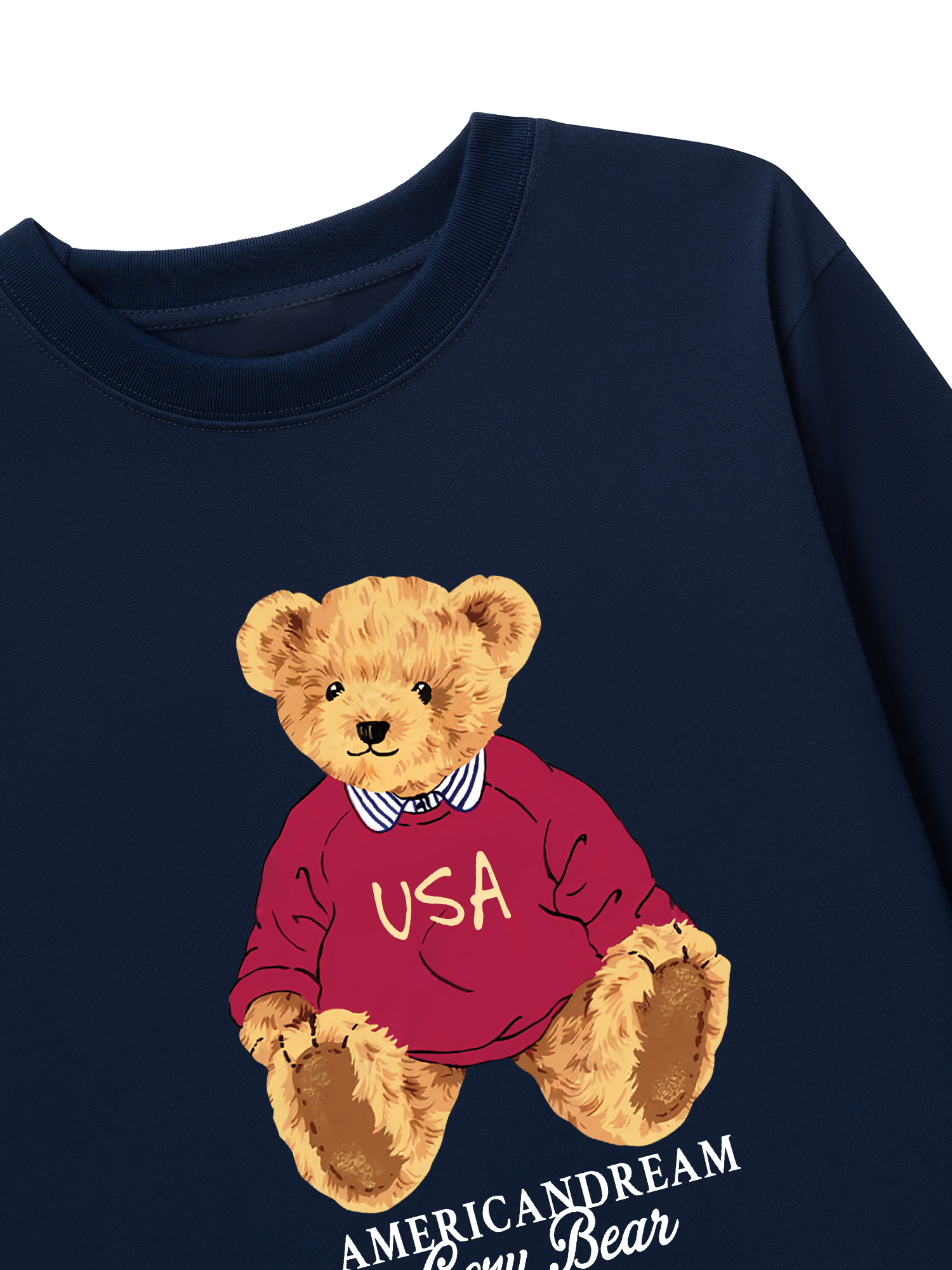 Áo Thun Dài Tay USA Cozy Bear