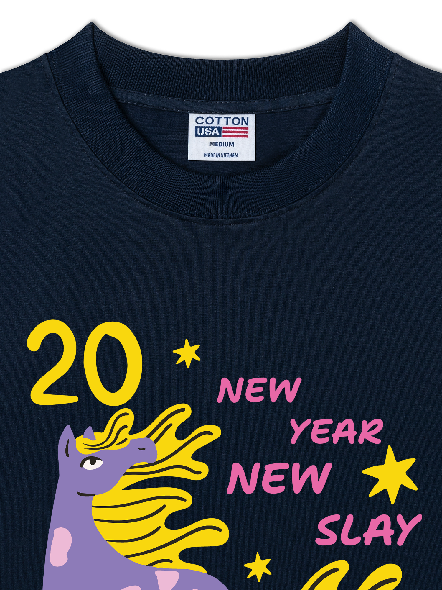 Áo Thun Relaxed Fit New Year New Slay