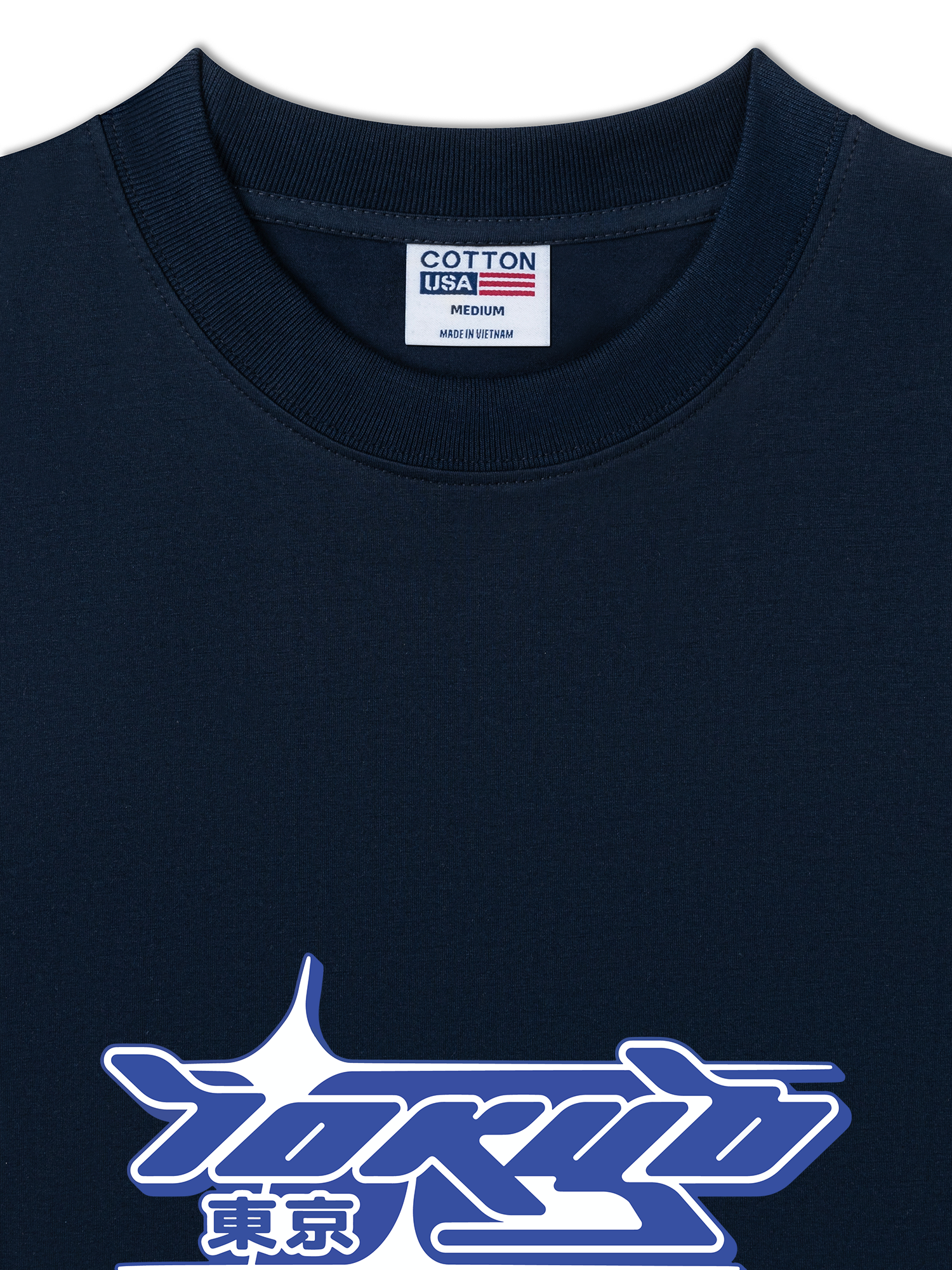 Áo Thun Relaxed Fit City Tokyo Blue