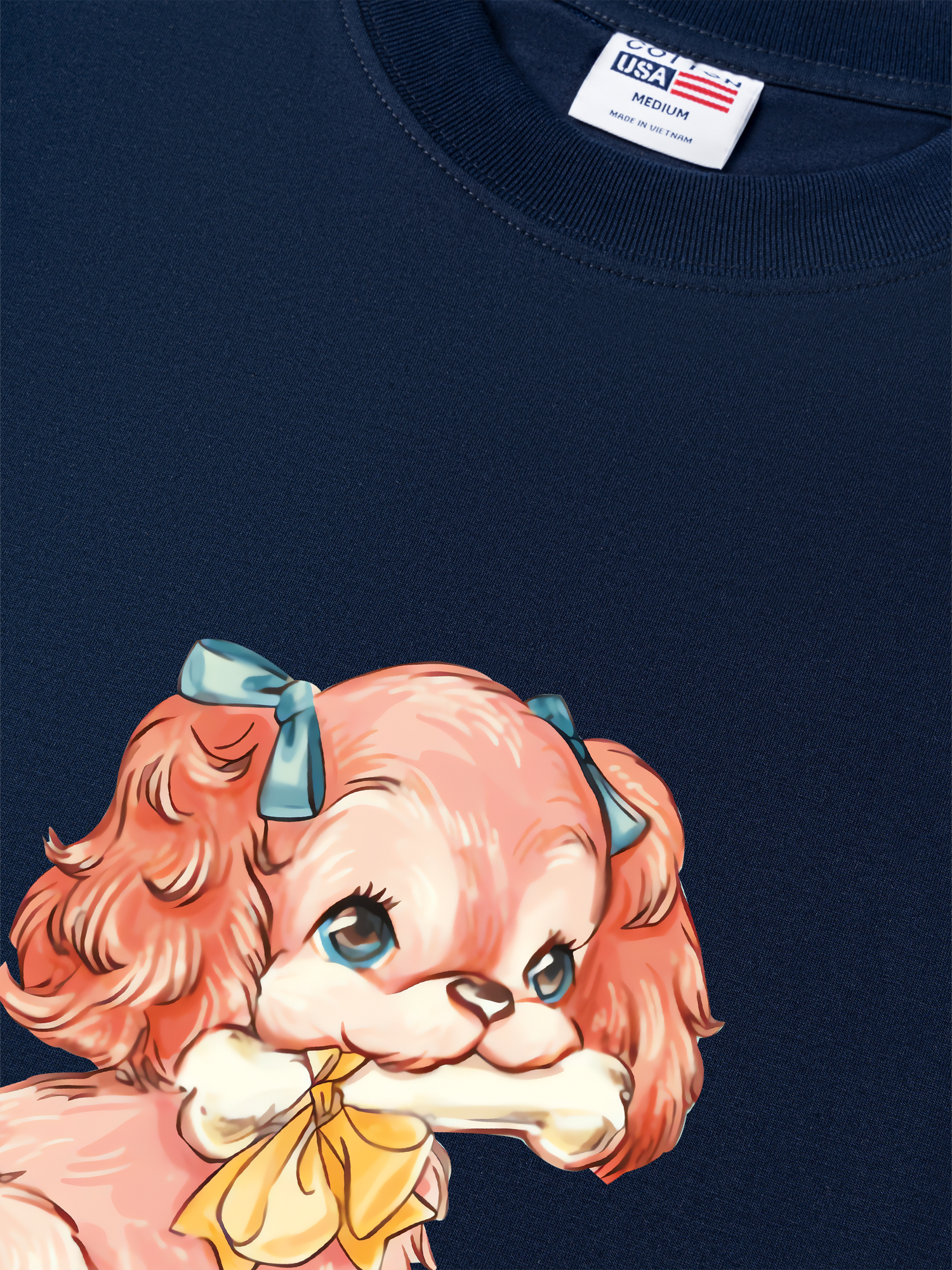 Áo Thun Relaxed Fit Soft Paw Sugar Dog