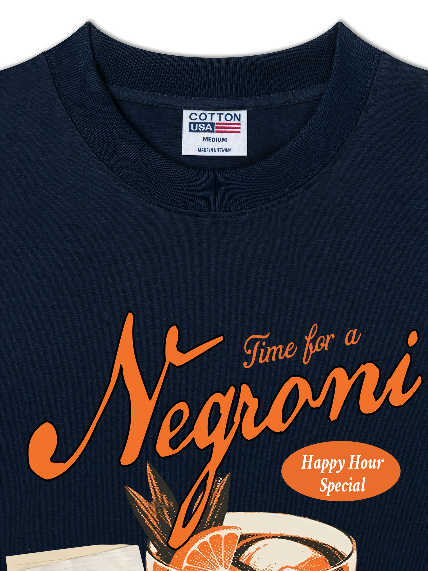 Áo Thun Relaxed Fit Time For A Negroni