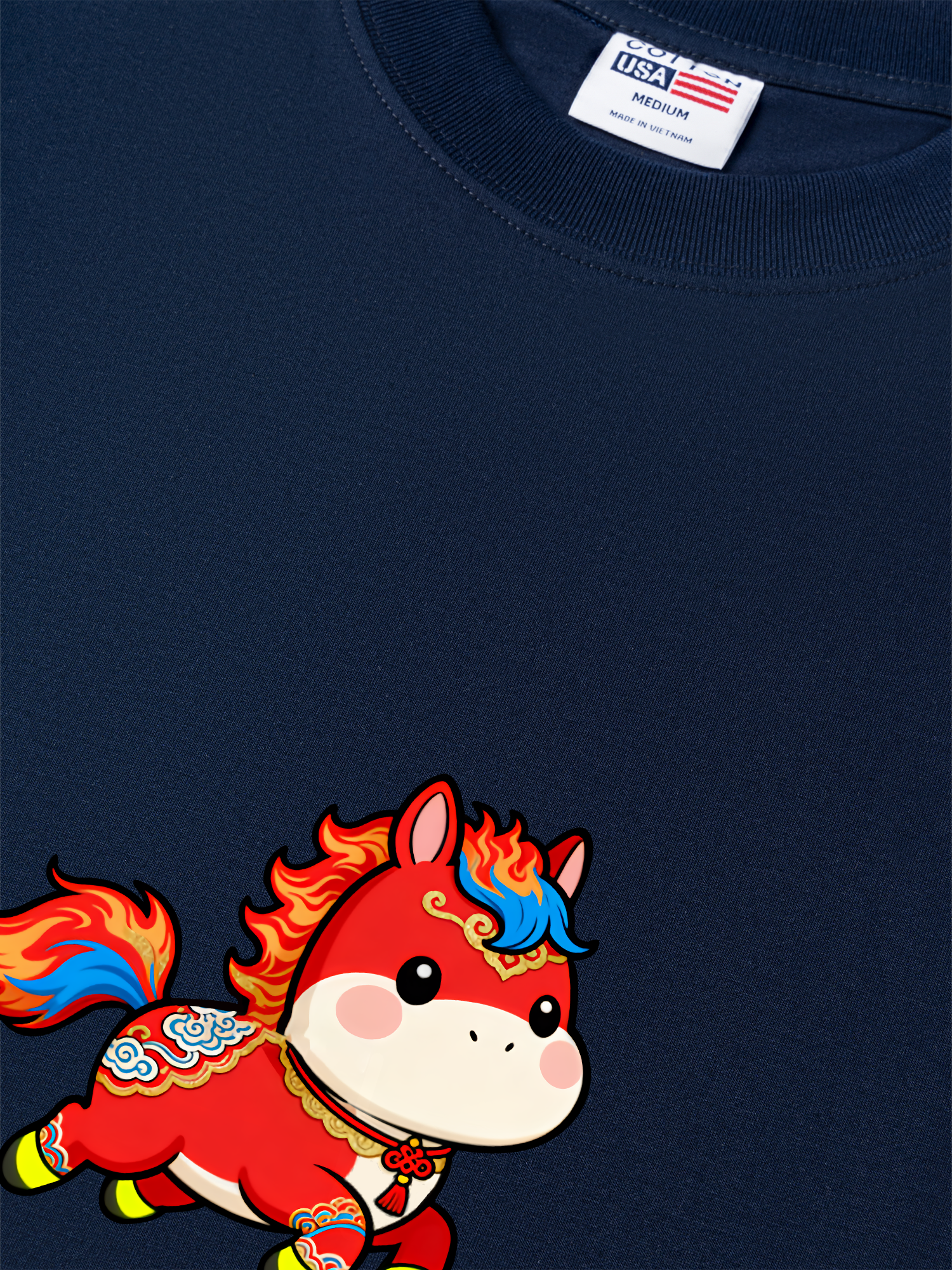 Áo Thun Relaxed Fit TET BABY HORSE