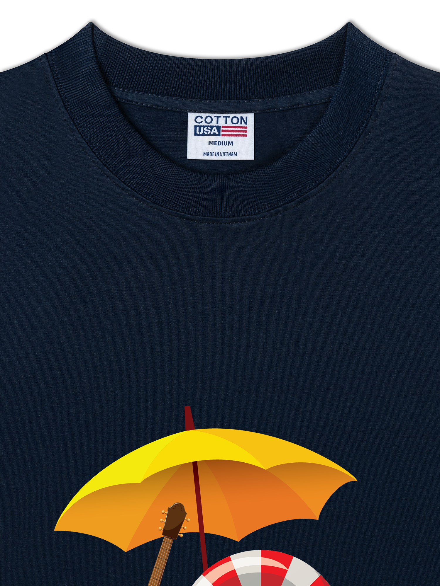Áo Thun Relaxed Fit Tropical Summer Time