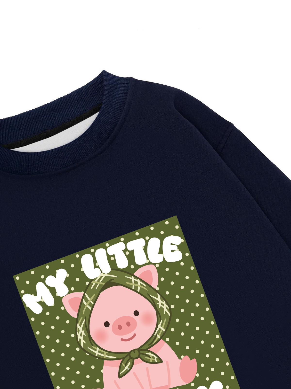 Áo Sweater Nỉ Hai Da Farm My Litle Piggy