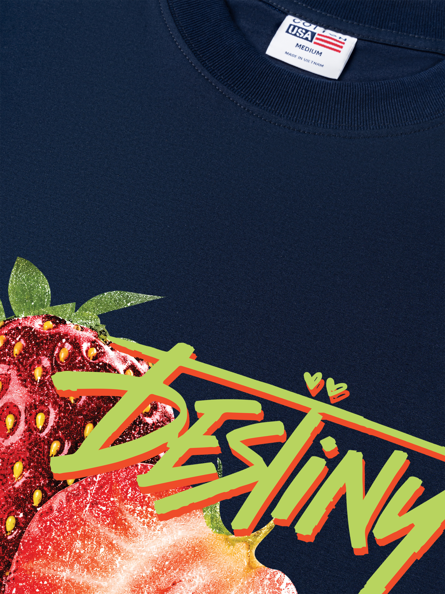 Áo Thun Relaxed Fit Destiny Strawberrys