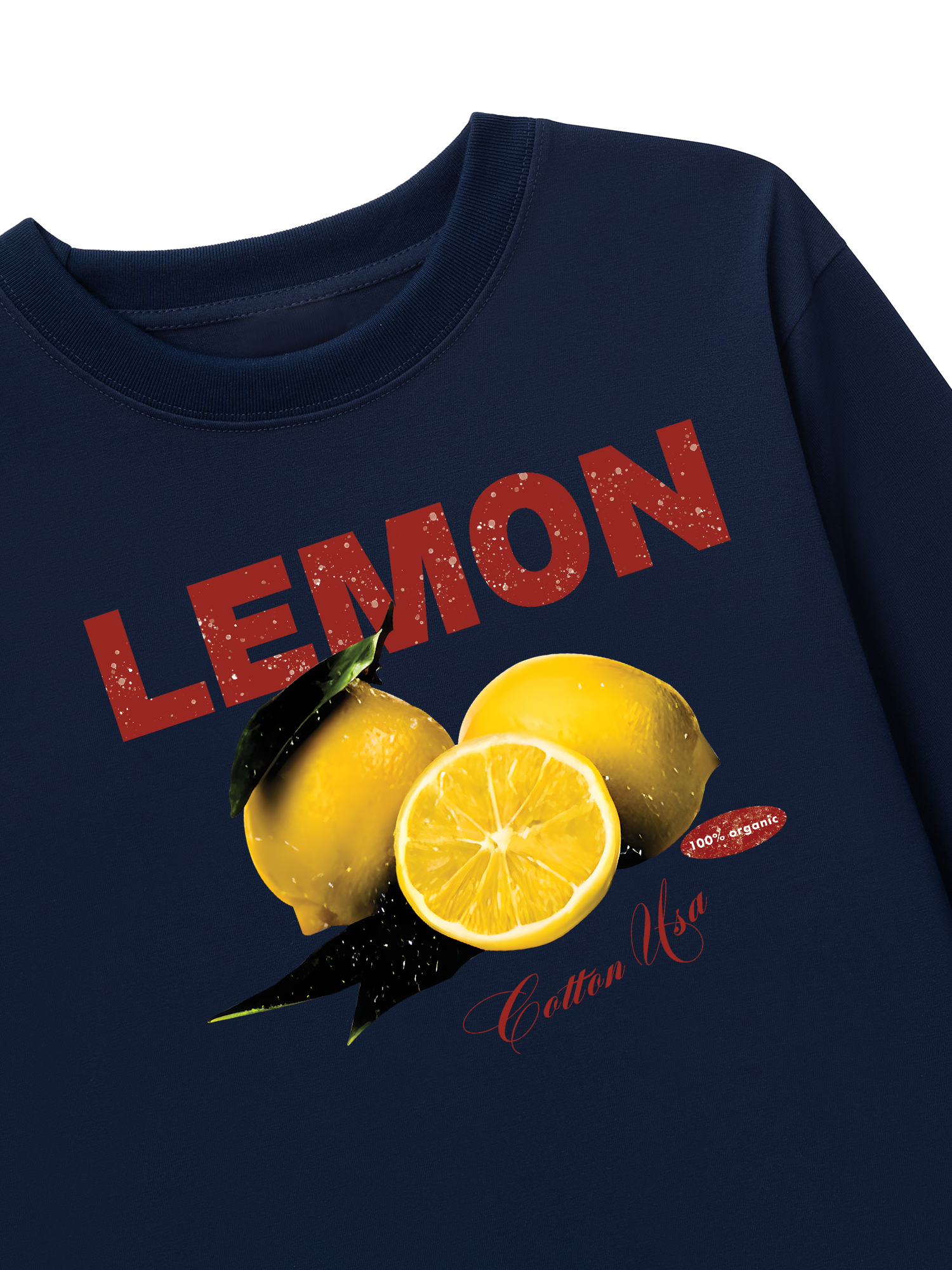 Áo Thun Dài Tay Tropical Lemon Orrganic