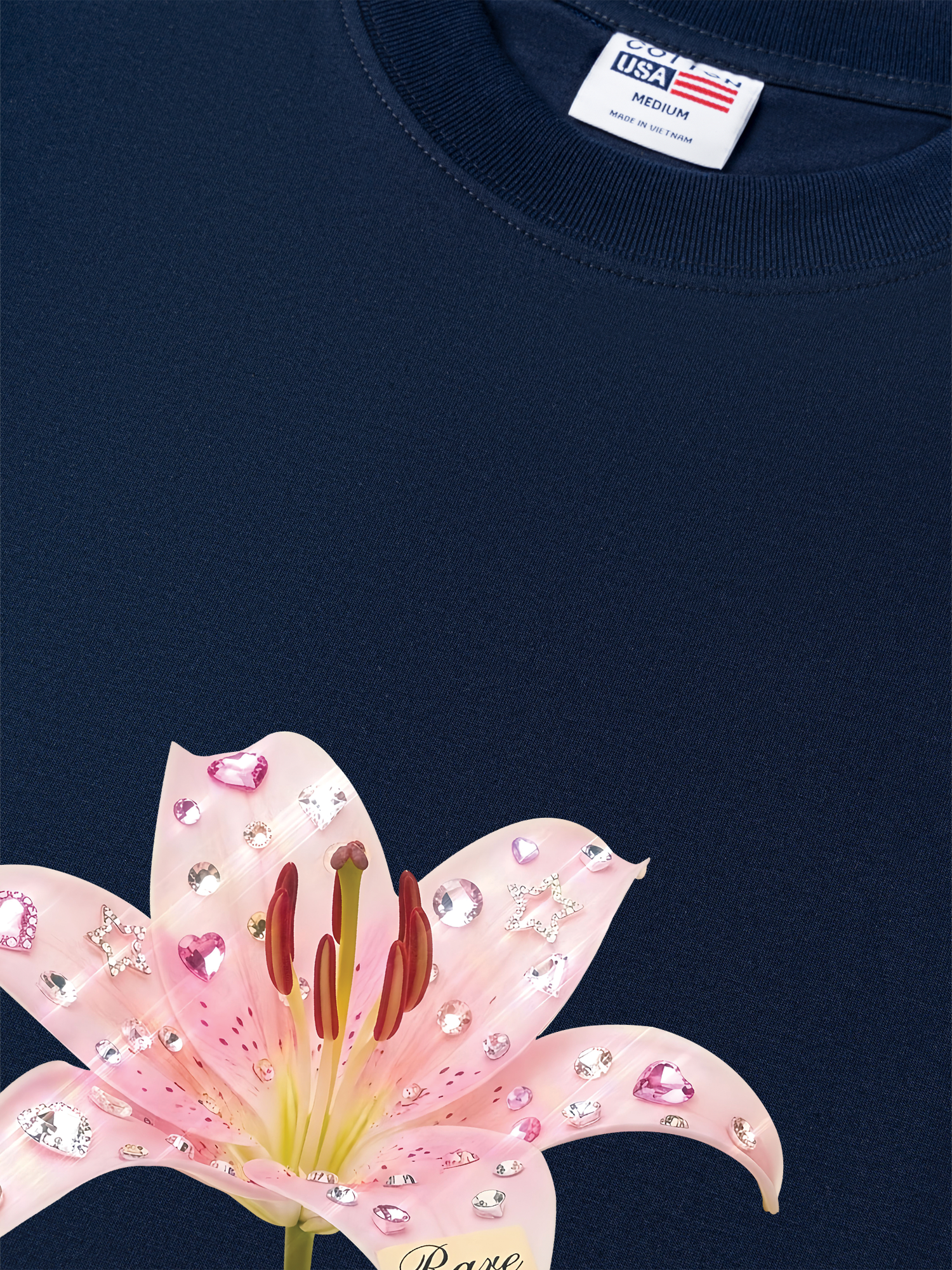 Áo Thun Relaxed Fit Bling Lily
