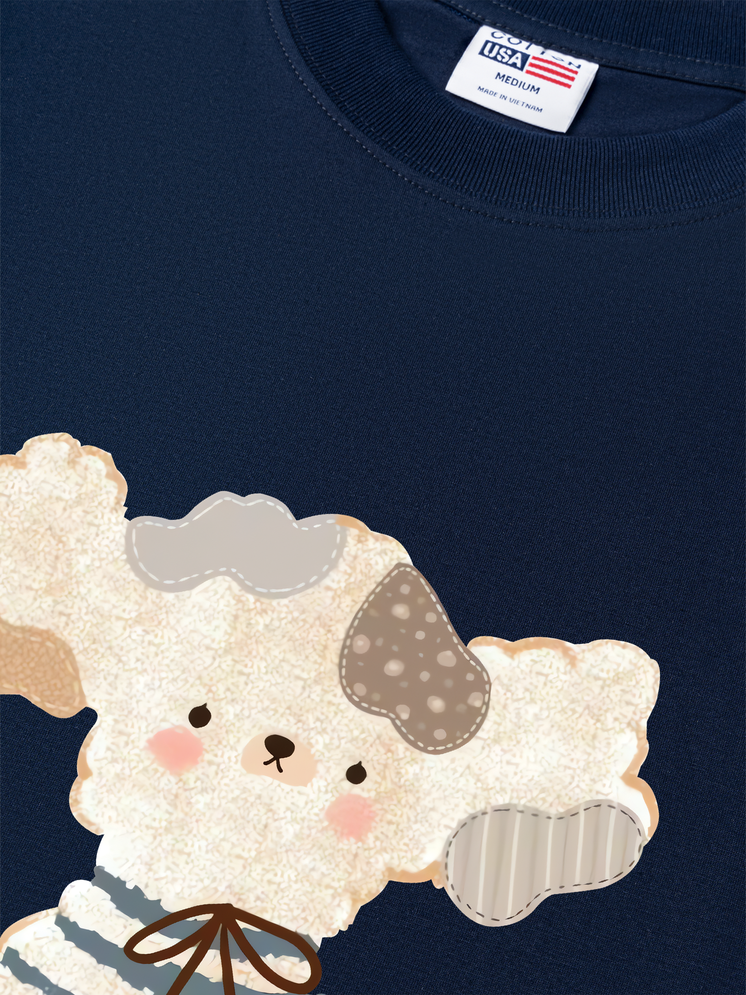 Áo Thun Relaxed Fit Soft Paw Fur You Puppy