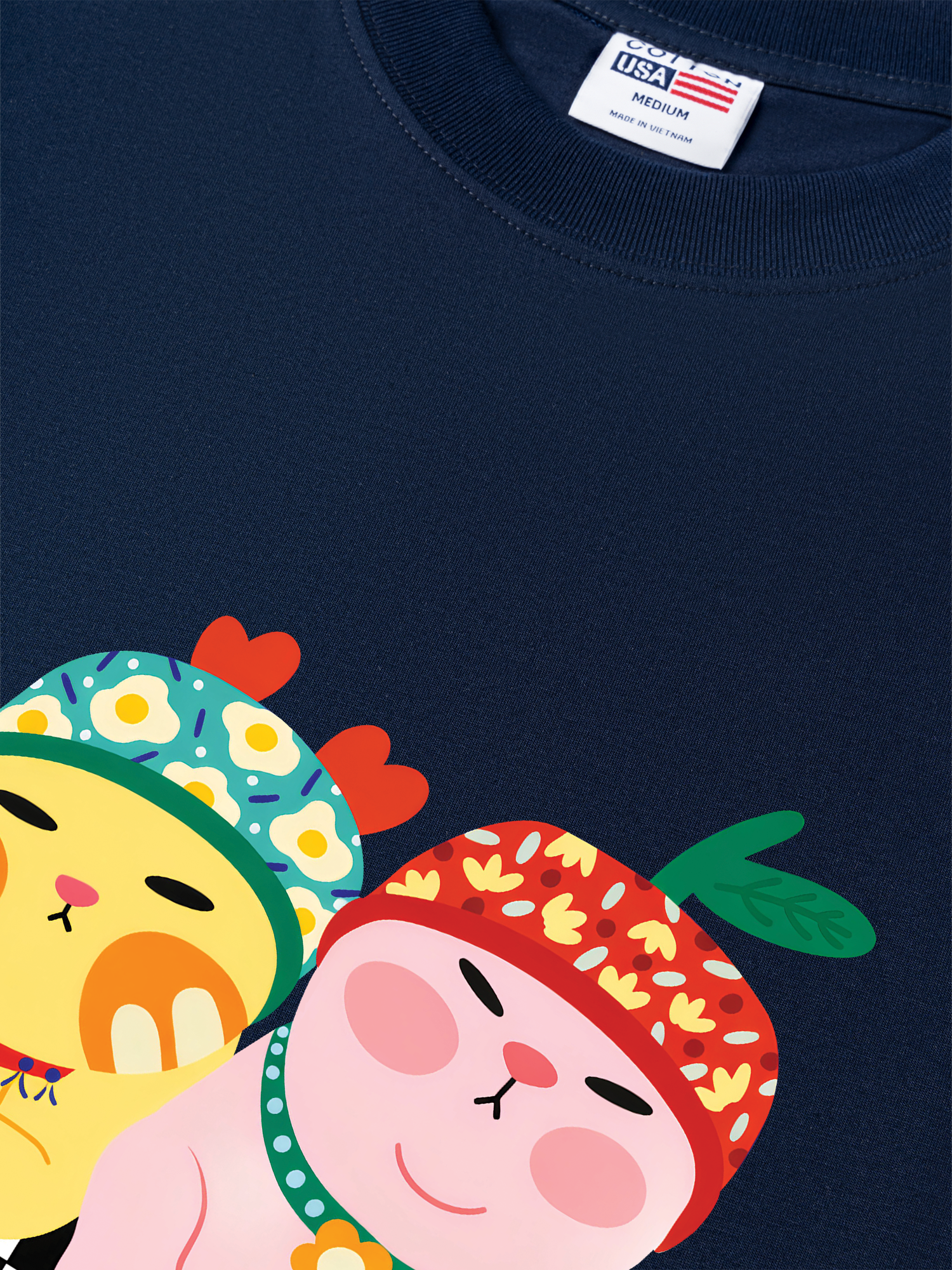 Áo Thun Relaxed Fit Fruit Meow Meow