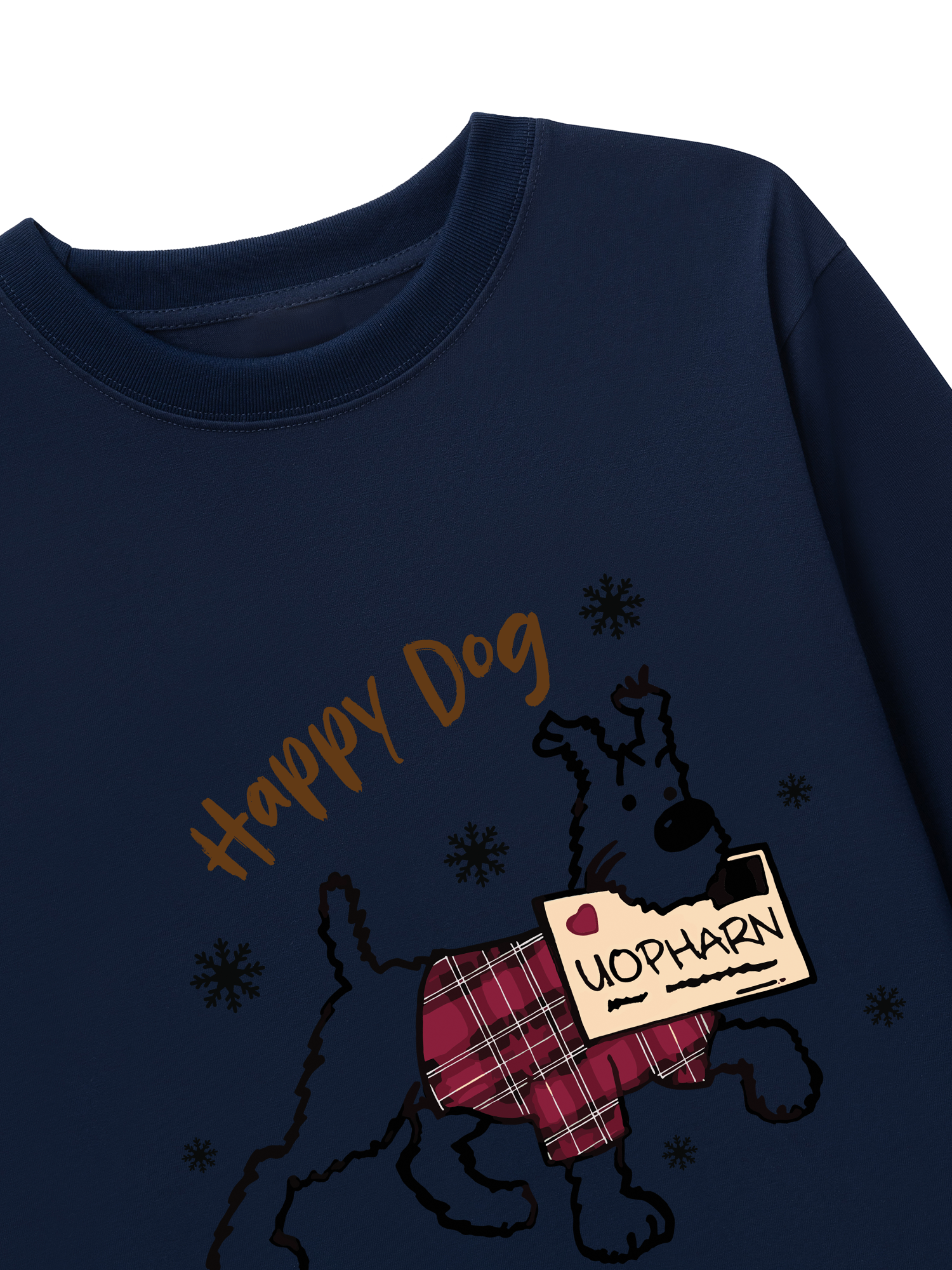 Áo Thun Dài Tay Winter Happy Dog