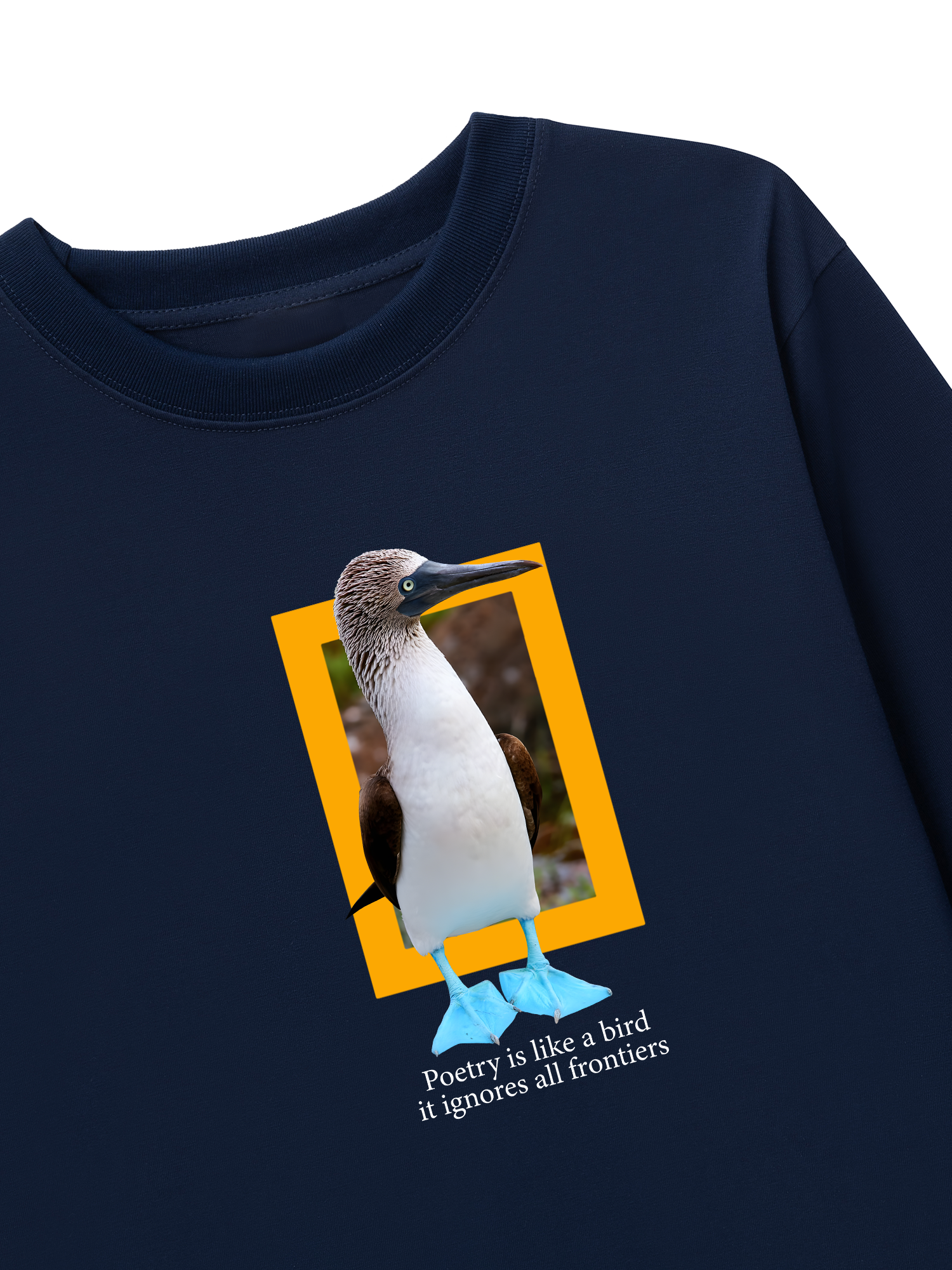 Áo Thun Dài Tay Wild Life Poetry Is Like a Bird Sweater