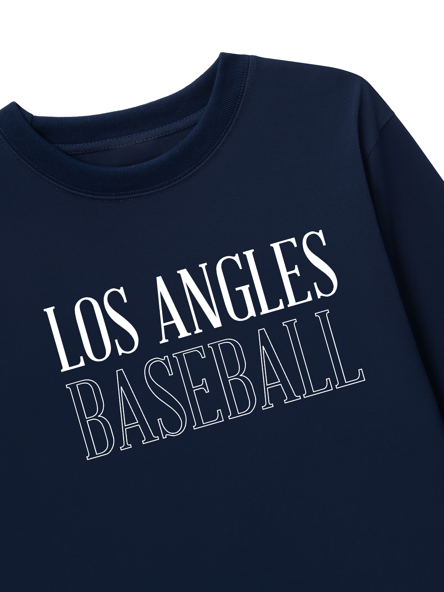 Áo Thun Dài Tay Baseball Basic Los Angles