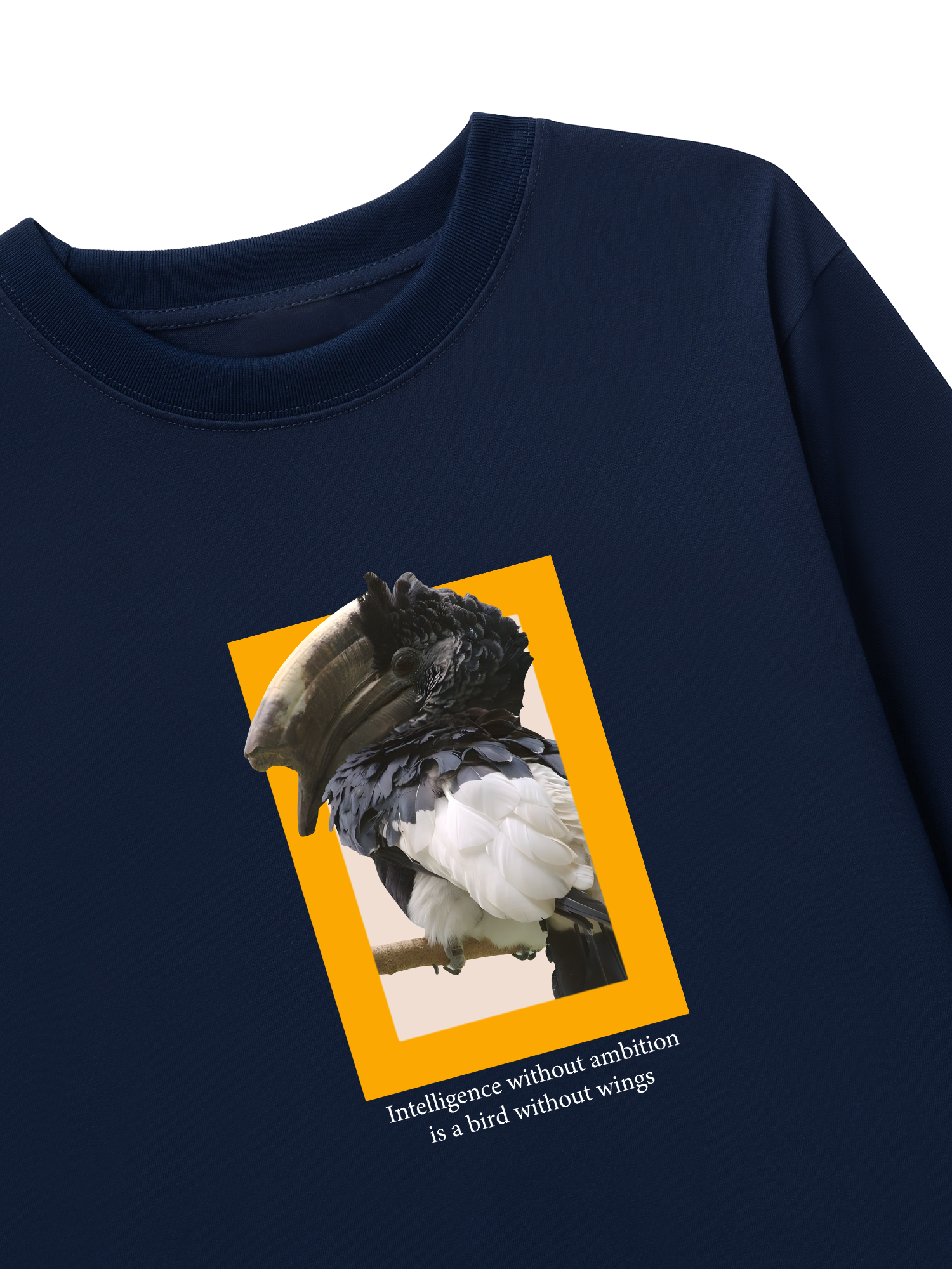 Áo Thun Dài Tay Wild Life Intelligence With Ambition