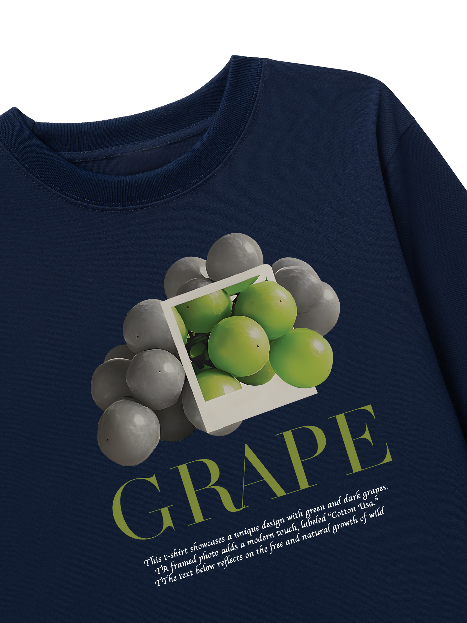 Áo Thun Dài Tay Tropical Grape