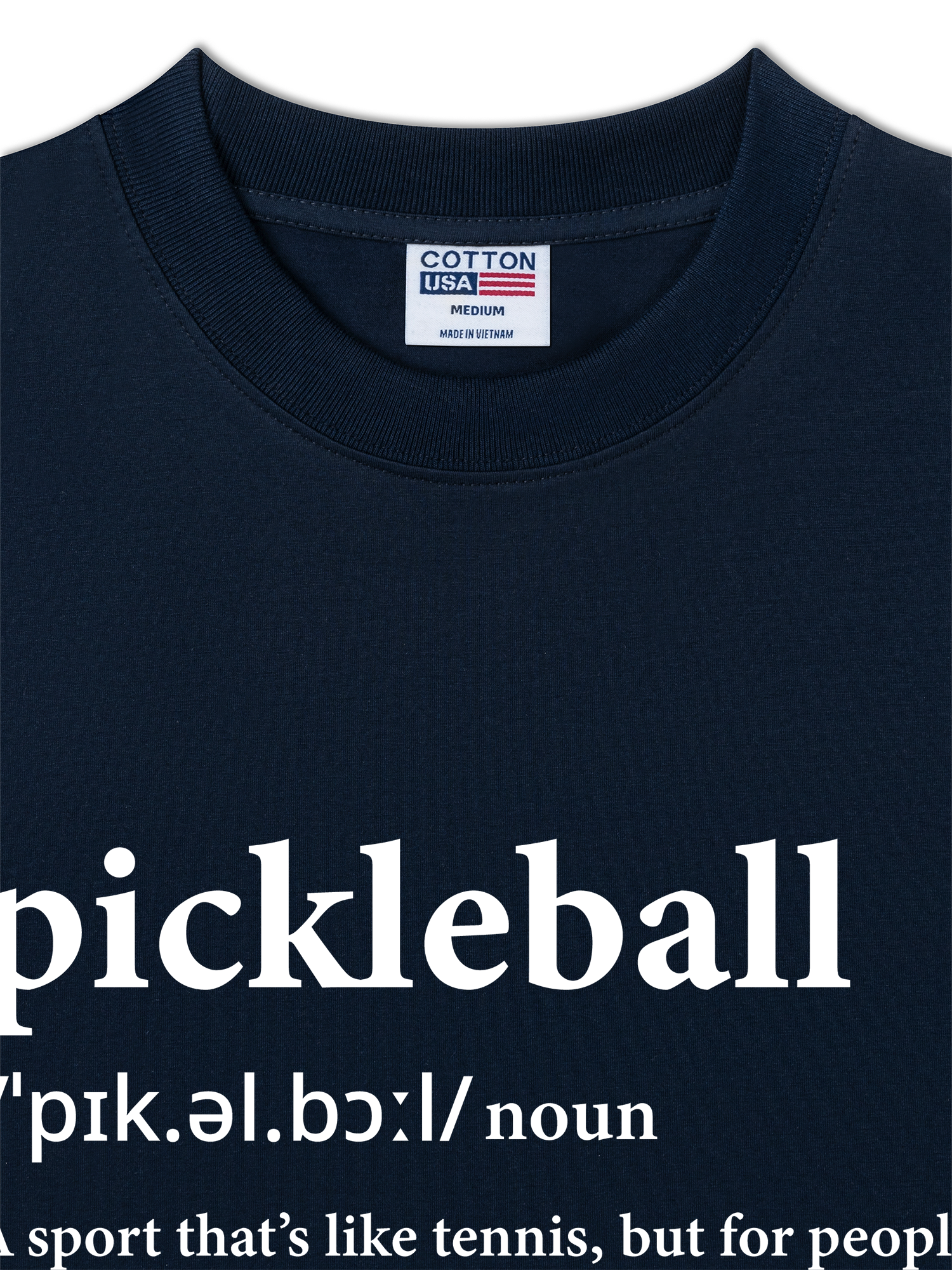 Áo Thun Relaxed Fit Pickleball Dictionary