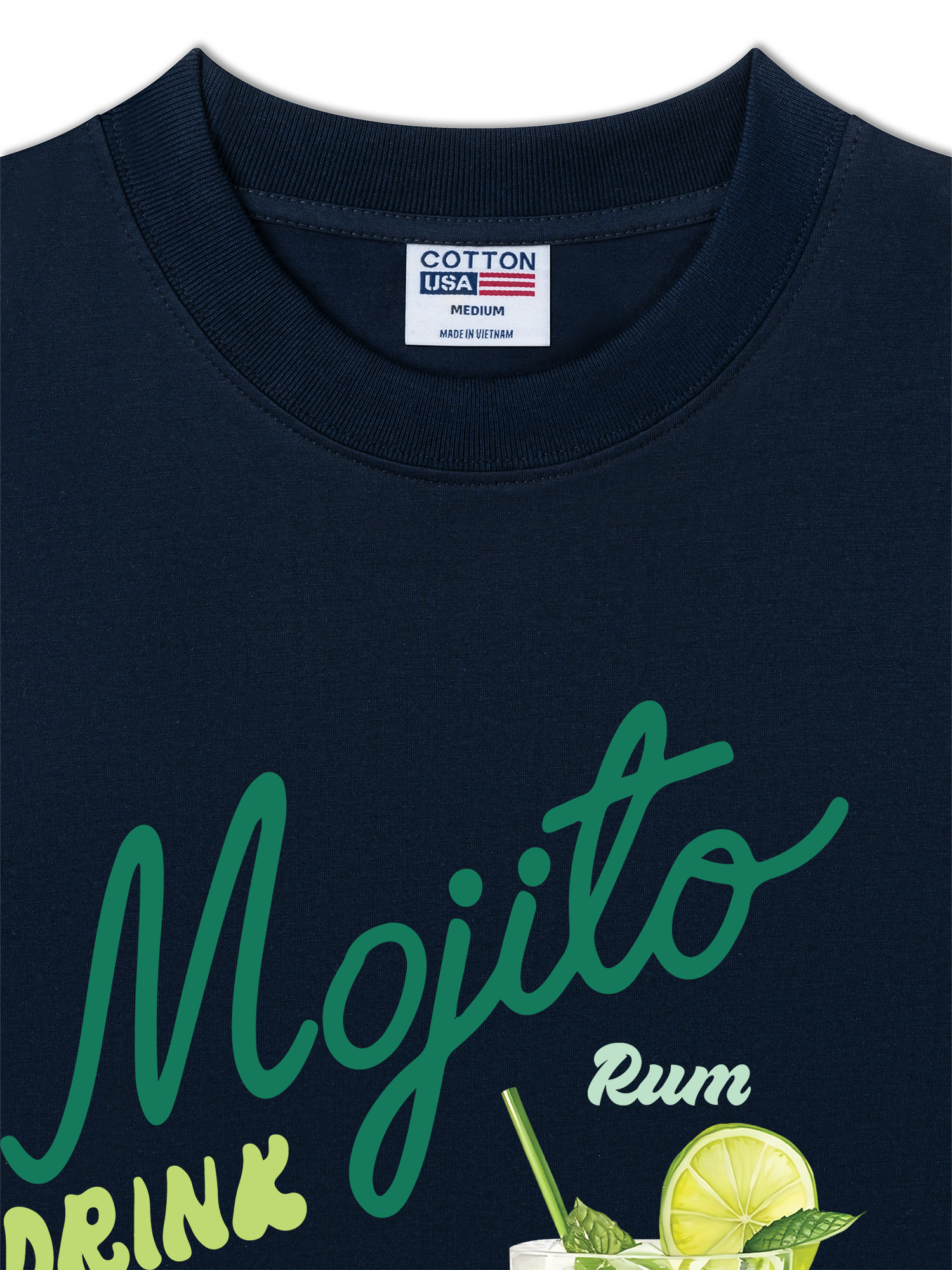Áo Thun Relaxed Fit Mojito Drink
