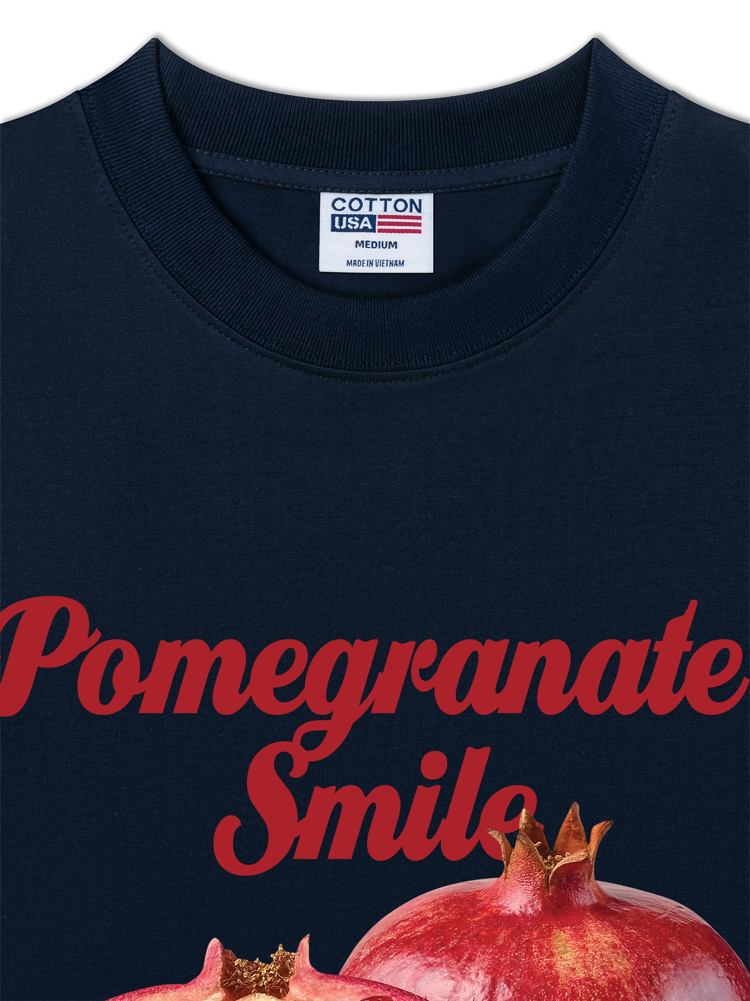 Áo Thun Relaxed Fit Tropical Pomegranate Smile