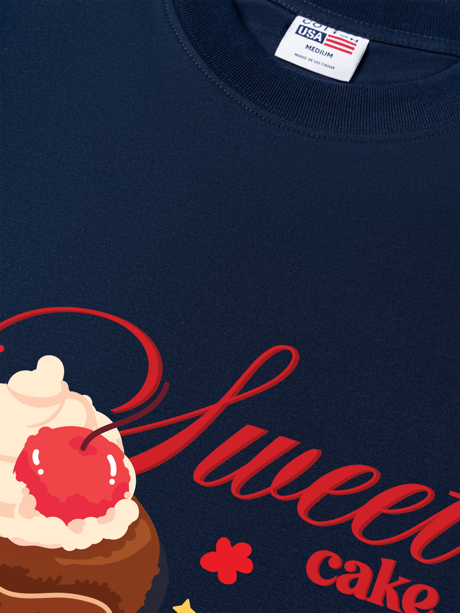 Áo Thun Relaxed Fit Sweet Cake