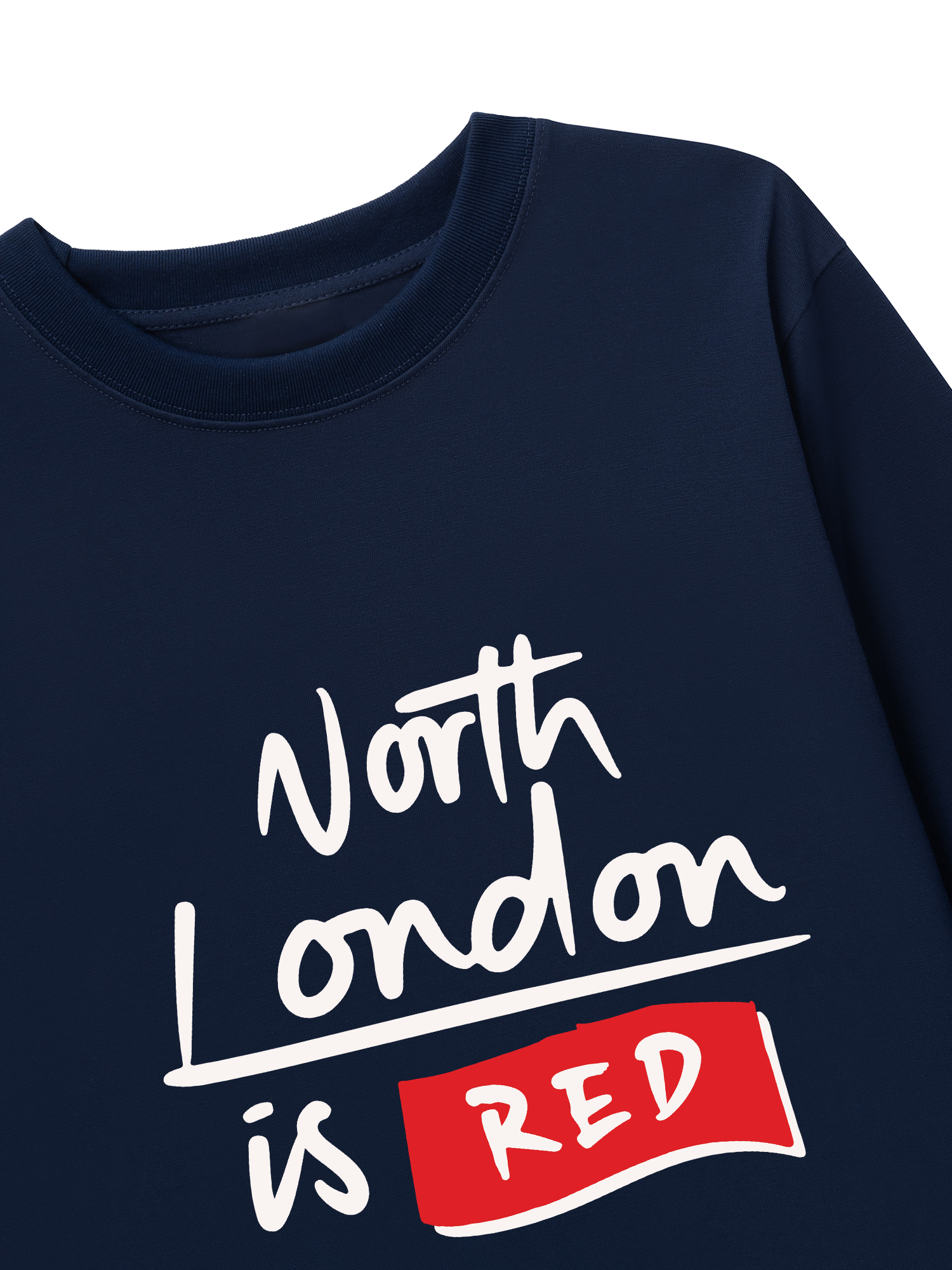 Áo Thun Dài Tay Soccer North London Is Red