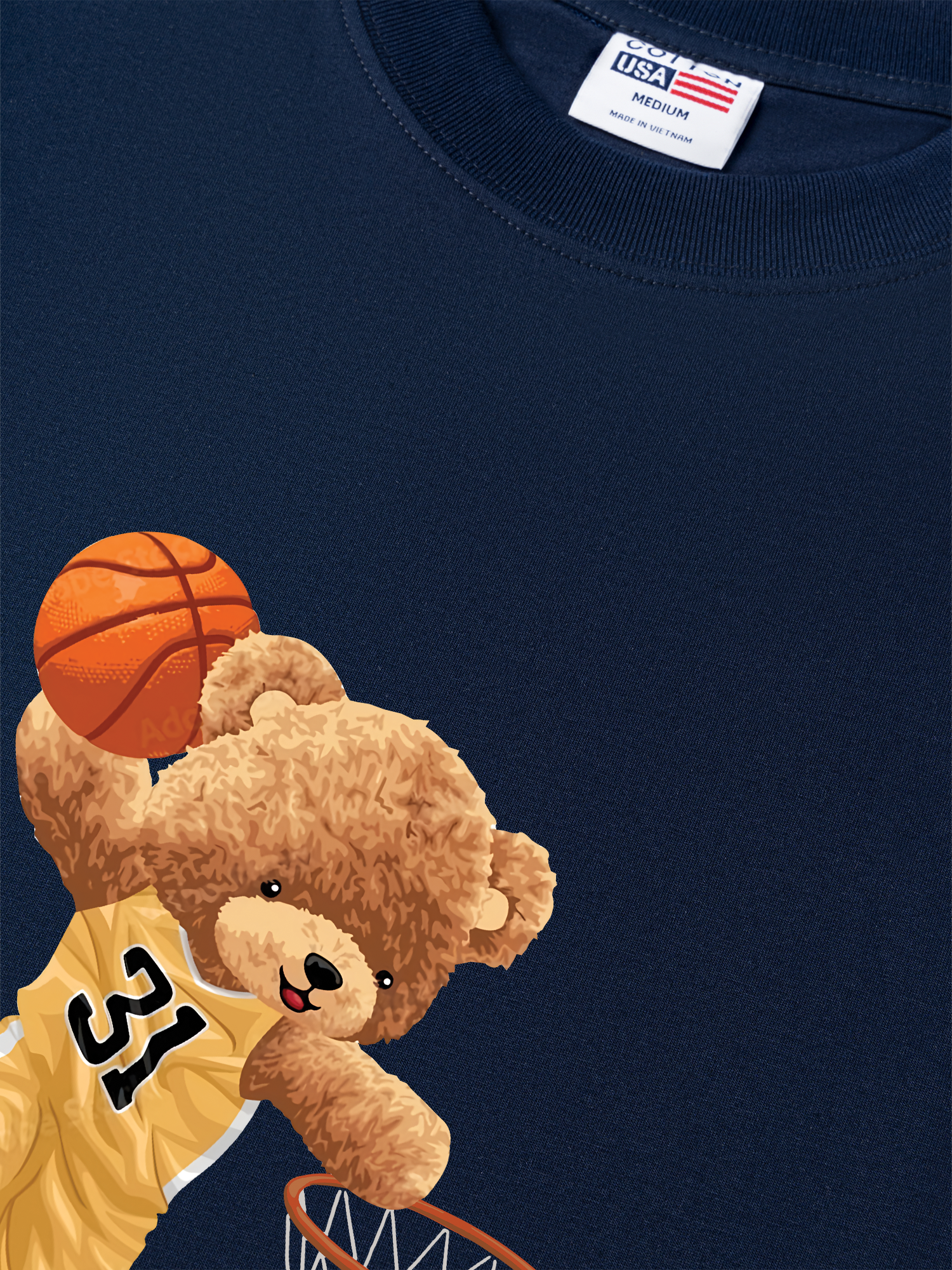 Áo Thun Relaxed Fit Basketball Teddy Salm Dunk