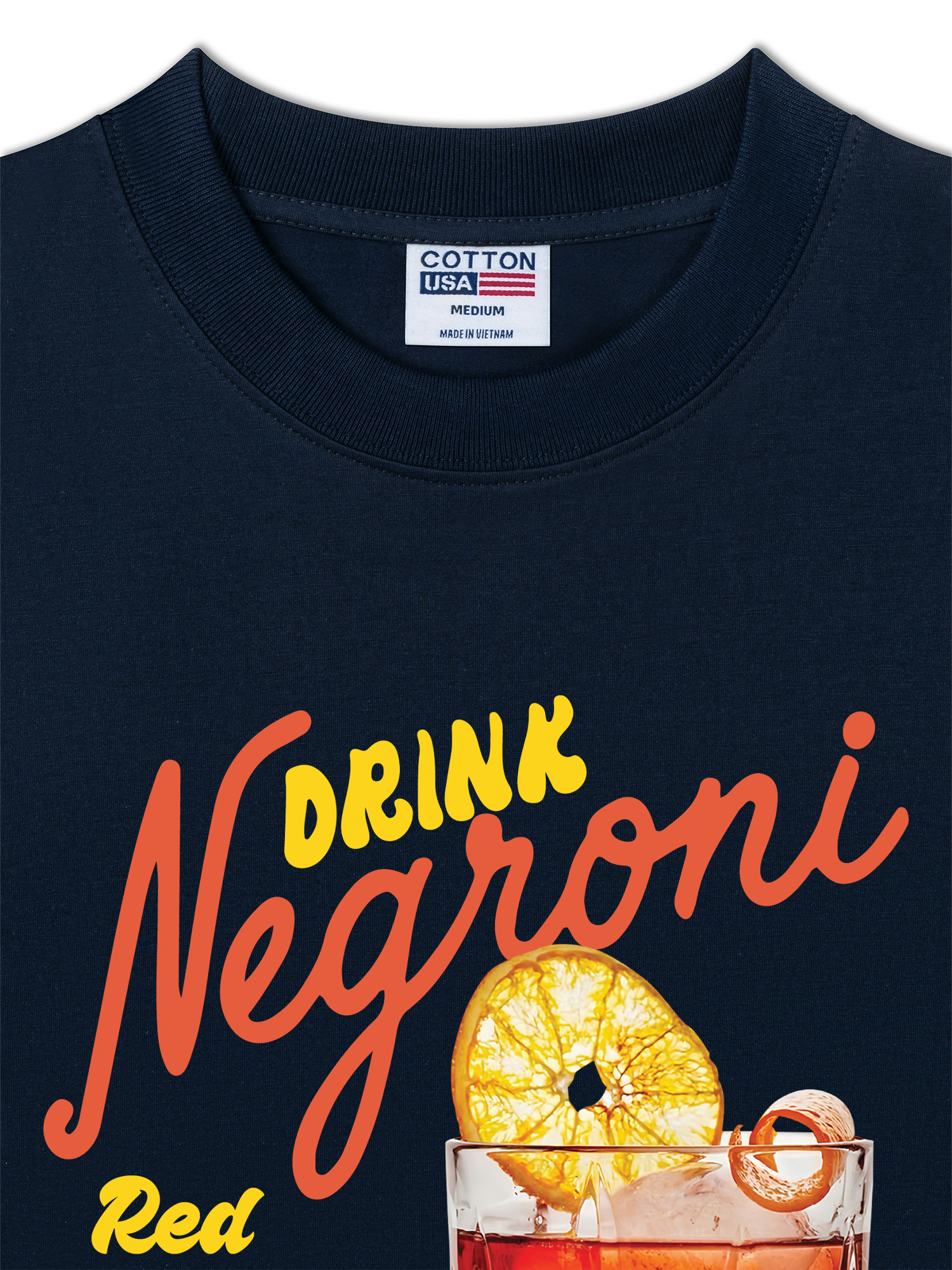 Áo Thun Relaxed Fit Negroni Drink