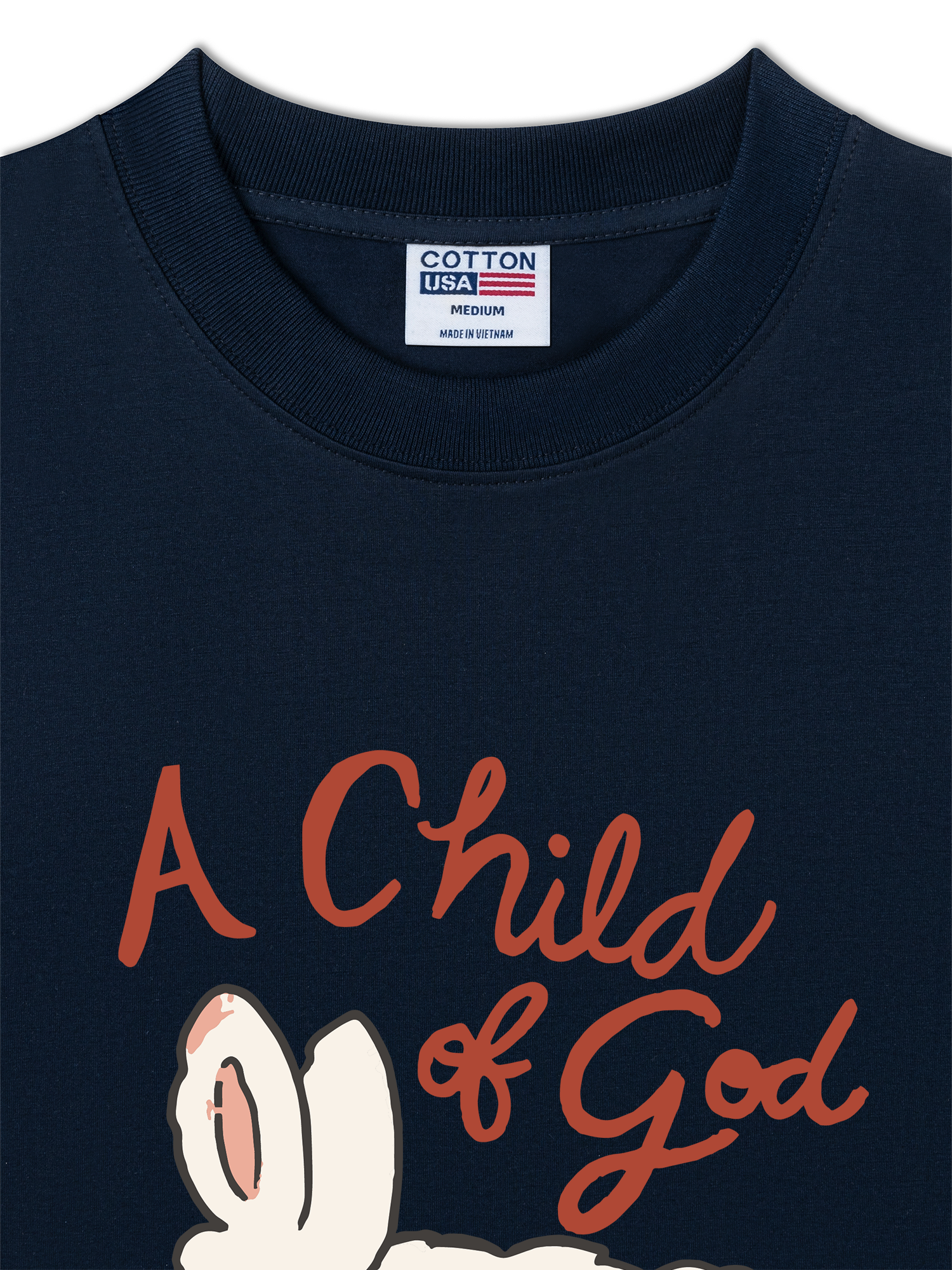 Áo Thun Relaxed Fit A Child & God