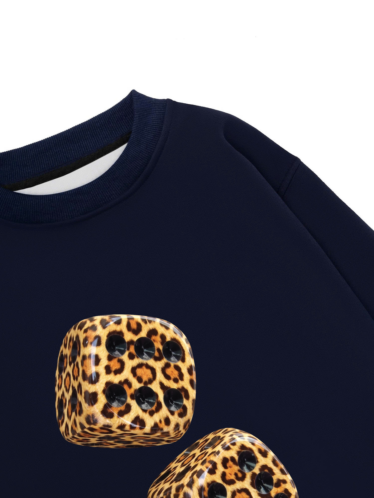 Áo Sweater Nỉ Hai Da Urban Leopard Wild Roll