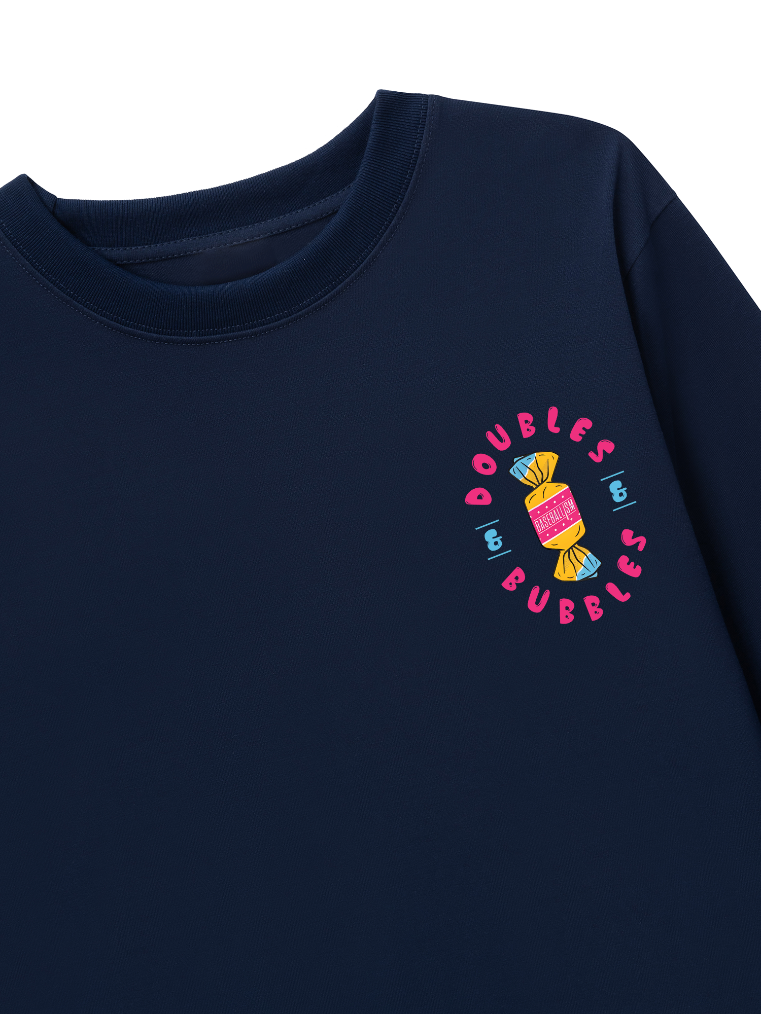 Áo Thun Dài Tay Baseball Double Bubble