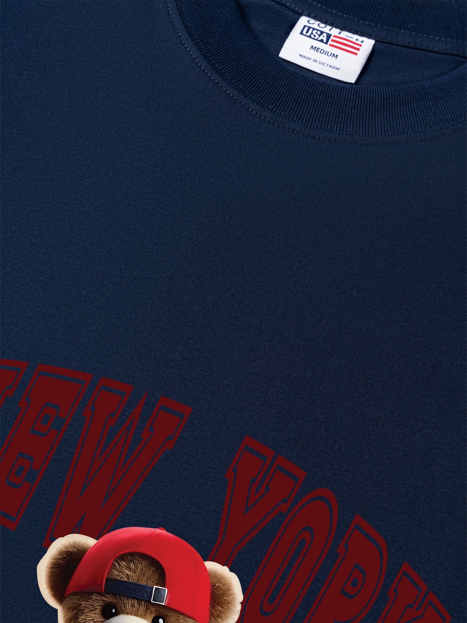 Áo Thun Relaxed Fit Baseball Authentic Teddy