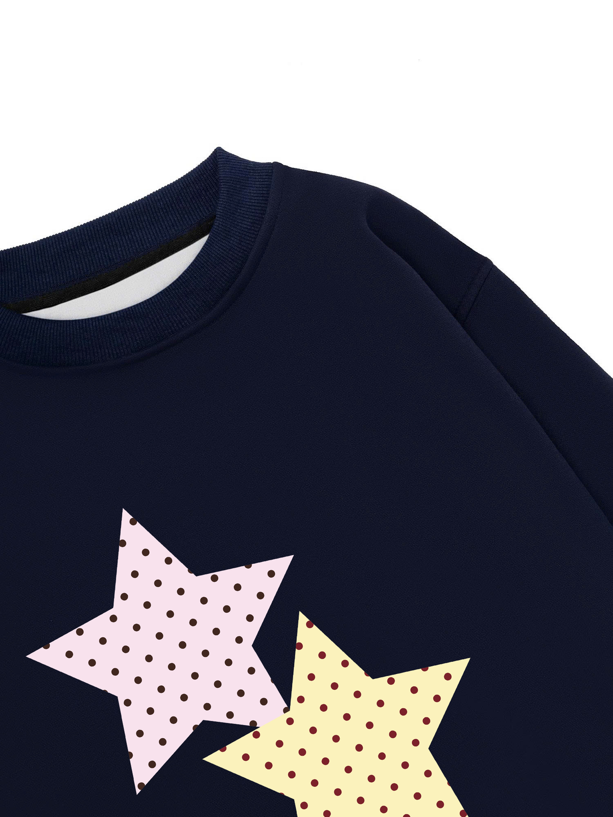 Áo Sweater Nỉ Hai Da Dotty Mood Self Love Stardust