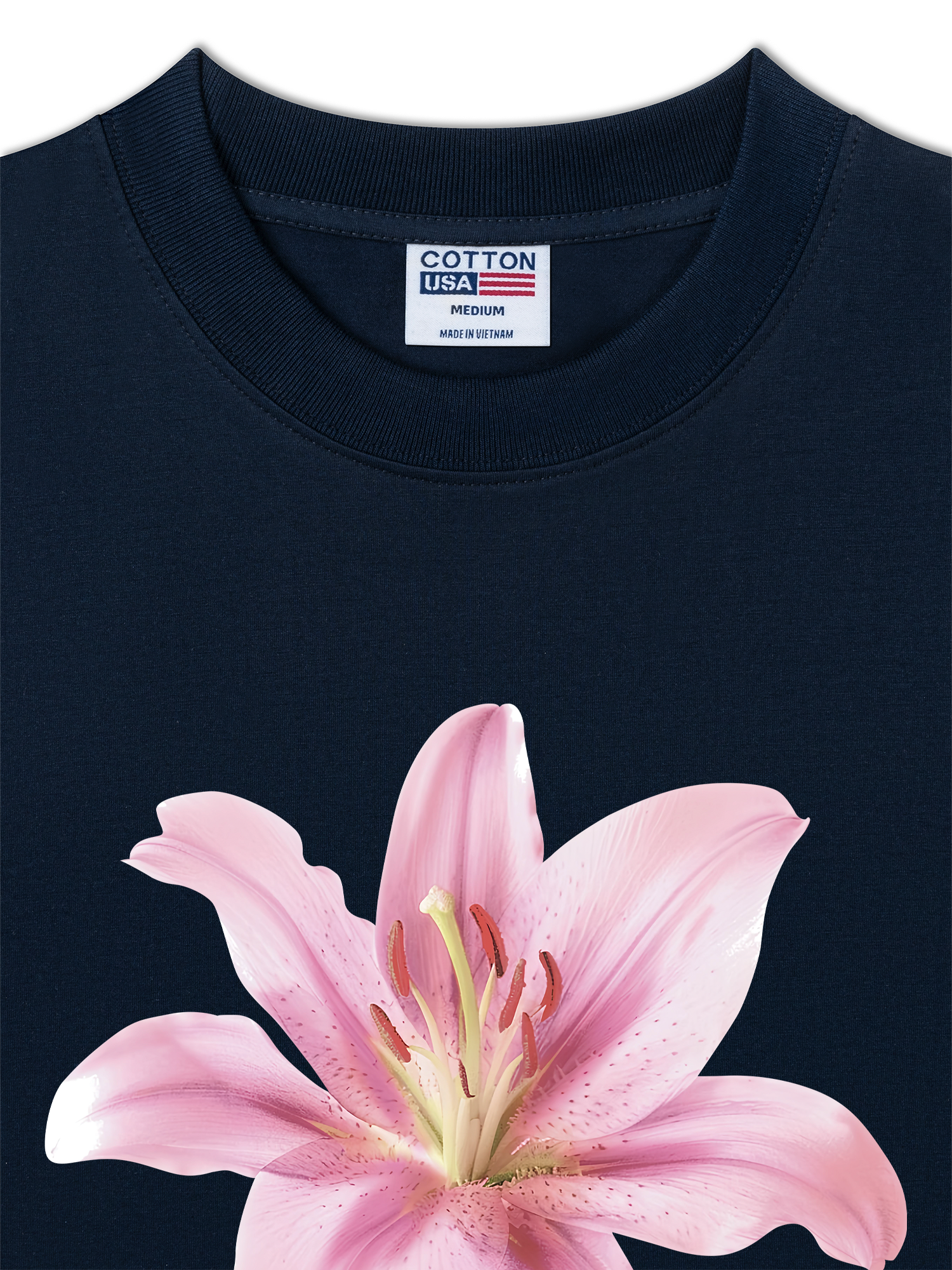 Áo Thun Relaxed Fit Tropical Lily