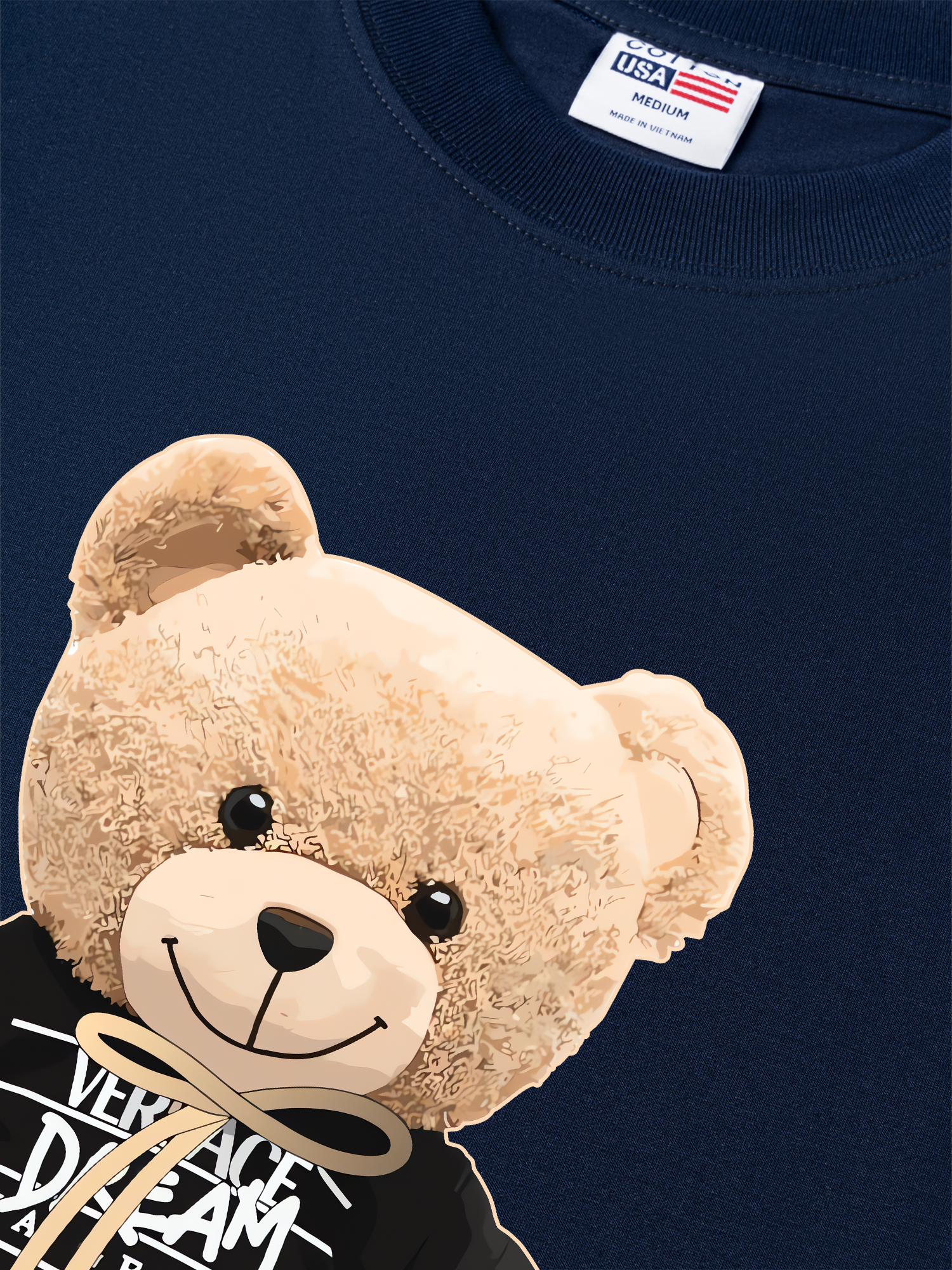 Áo Thun Relaxed Fit Vintage Bear