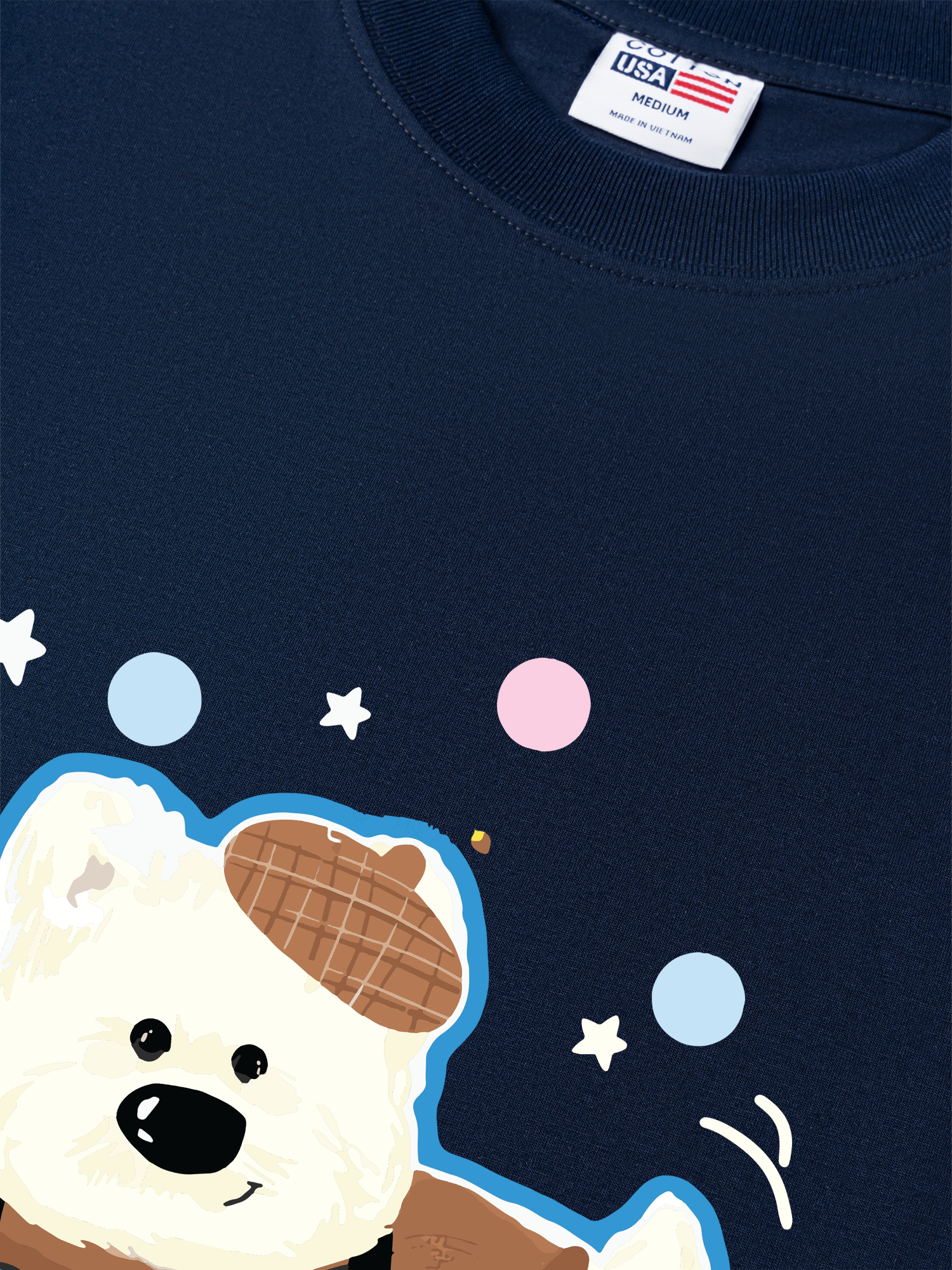 Áo Thun Relaxed Fit Soft Paw Puppy Boy