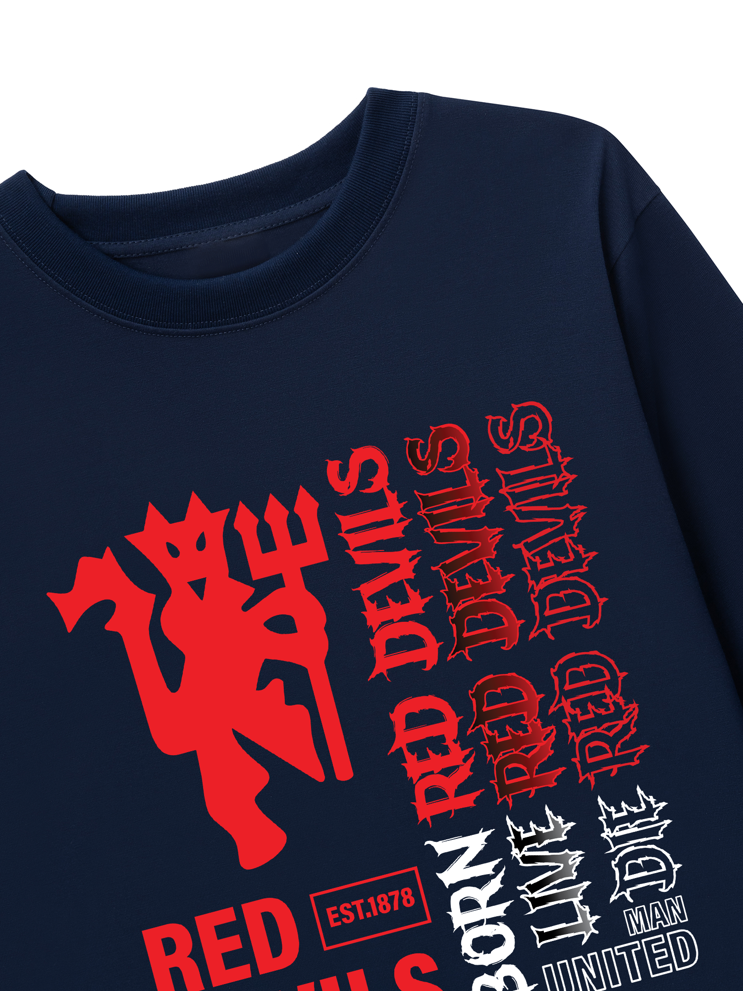 Áo Thun Dài Tay Red Devils EST 1878